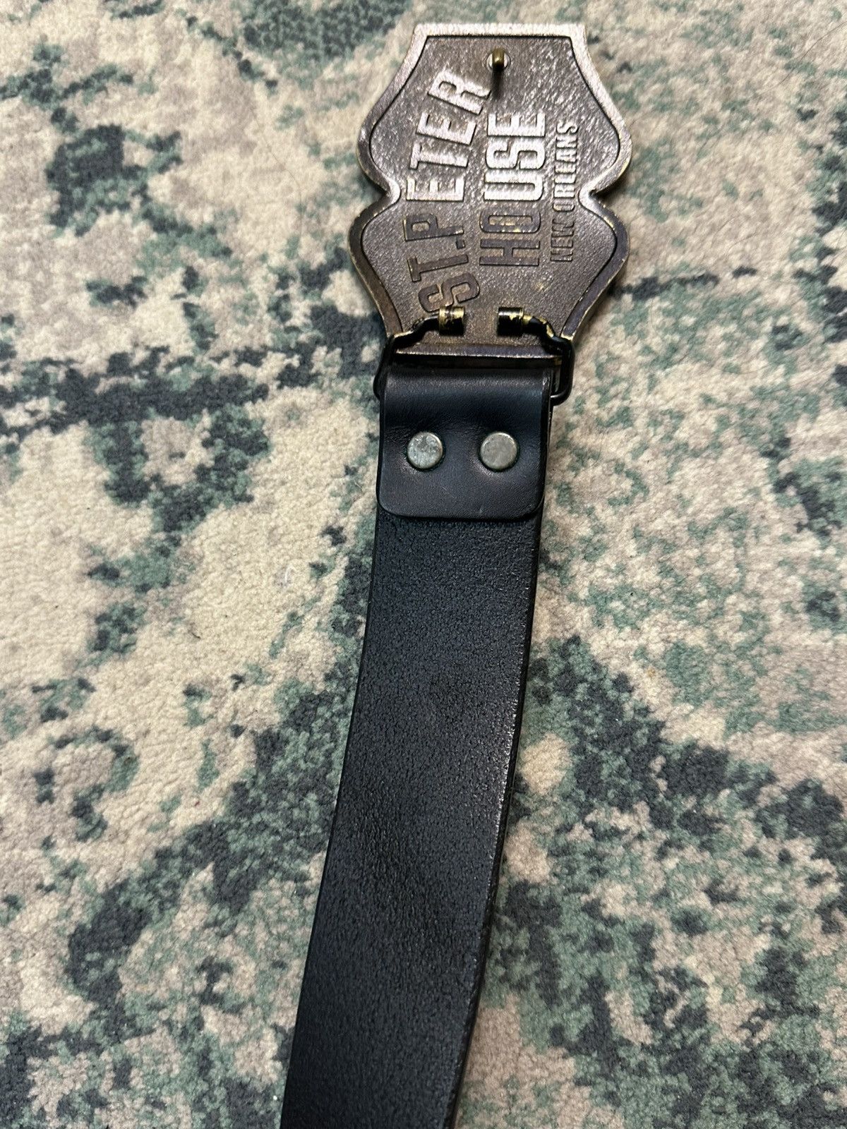Hysteric Glamour 1990 - Hysteric Glamour 37 Buckle Solid Leather Belt Size ONE SIZE - 15 Thumbnail