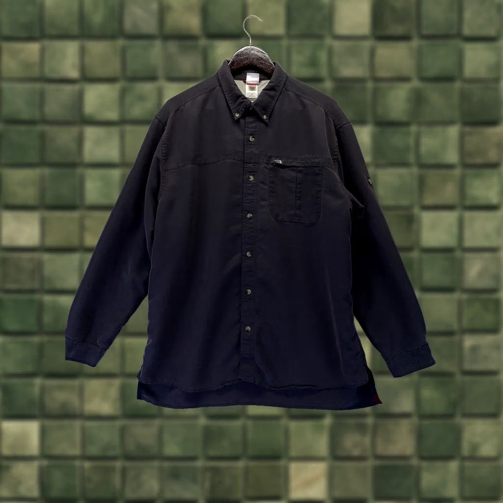 The North Face The North Face Mens L-Gray Button Up Shirt Outdoor/Travel Hiking/Fishing Shirt-5671 Size US L / EU 52-54 / 3 - 1 Thumbnail