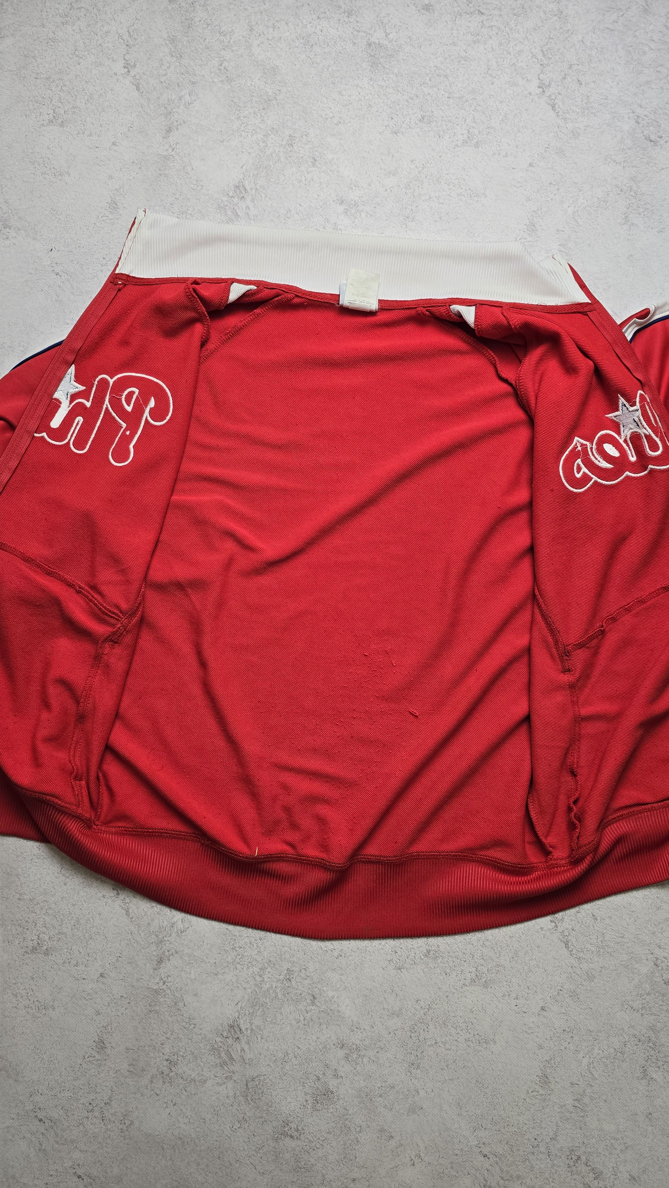 Majestic VTG Philadelphia Phillies MLB baseball Full-Zip Track Jacket Size US S / EU 44-46 / 1 - 21 Thumbnail