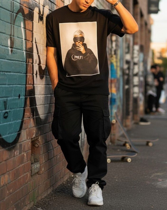 Other Blindness Photo Tee Big Image Smokey Grey Size US M / EU 48-50 / 2 - 4 Thumbnail