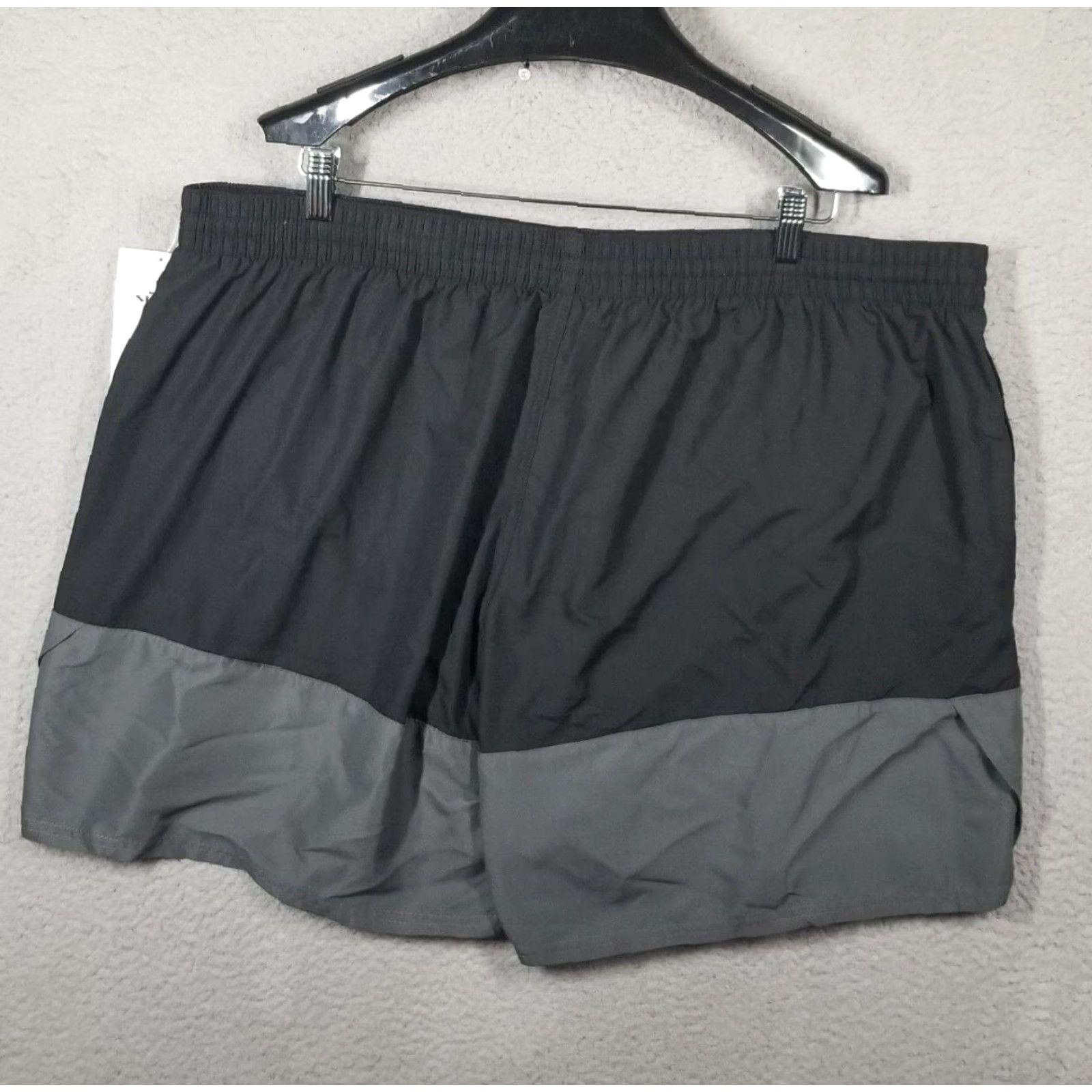 Nike Nike Split Volley Swim Shorts 4XL Men's Trunks Black Gray Colorblock NESSB489-001 New Size US 39 - 7 Thumbnail