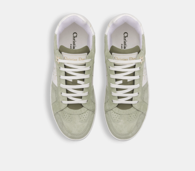 Dior o1w1db10525 KCK399 Dior Star Sneakers in Green/White Size US 7 / IT 37 - 3 Thumbnail