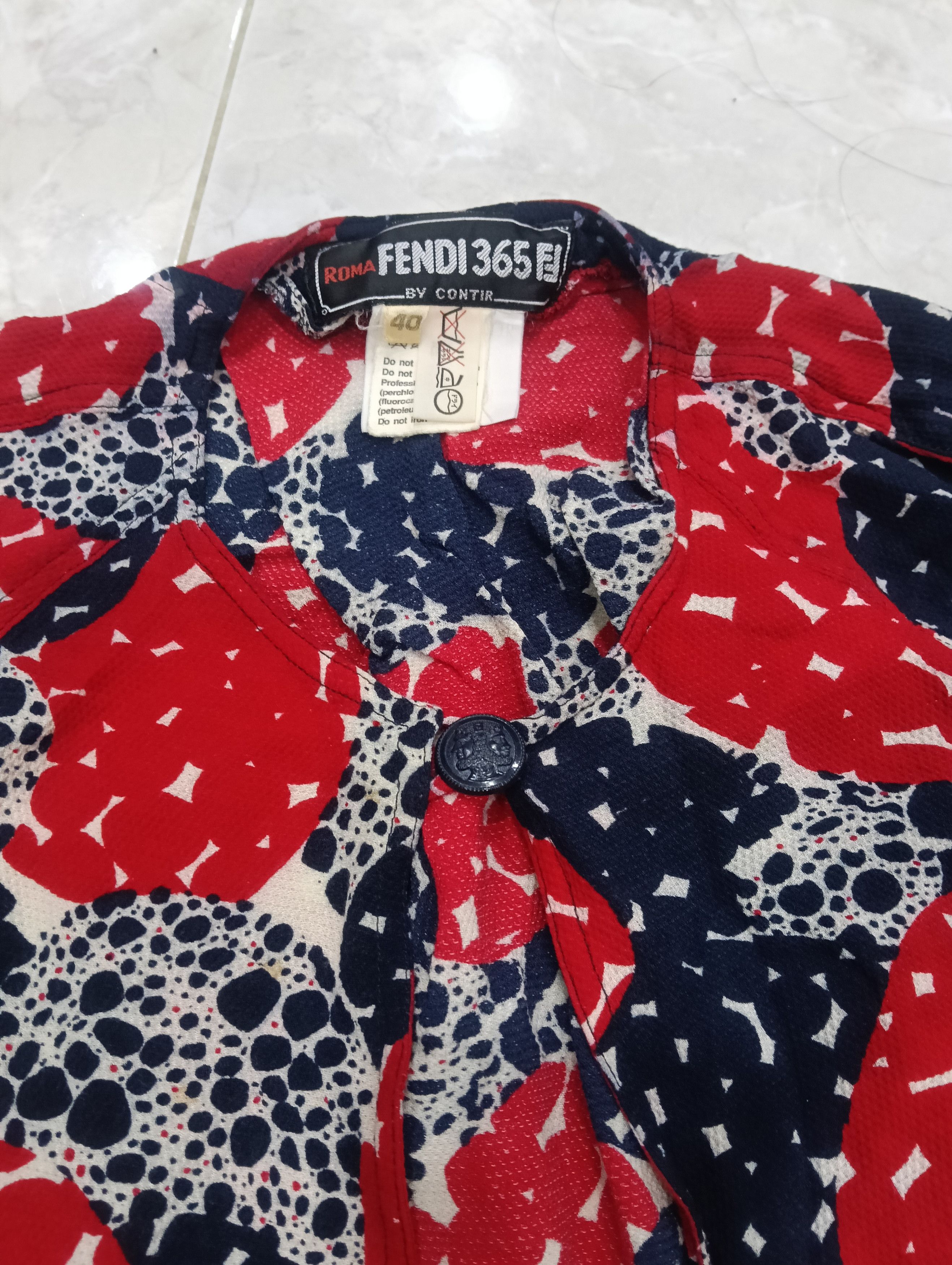 Fendi Vintage Fendi Like Cropped Top Size S / US 4 / IT 40 - 8 Thumbnail