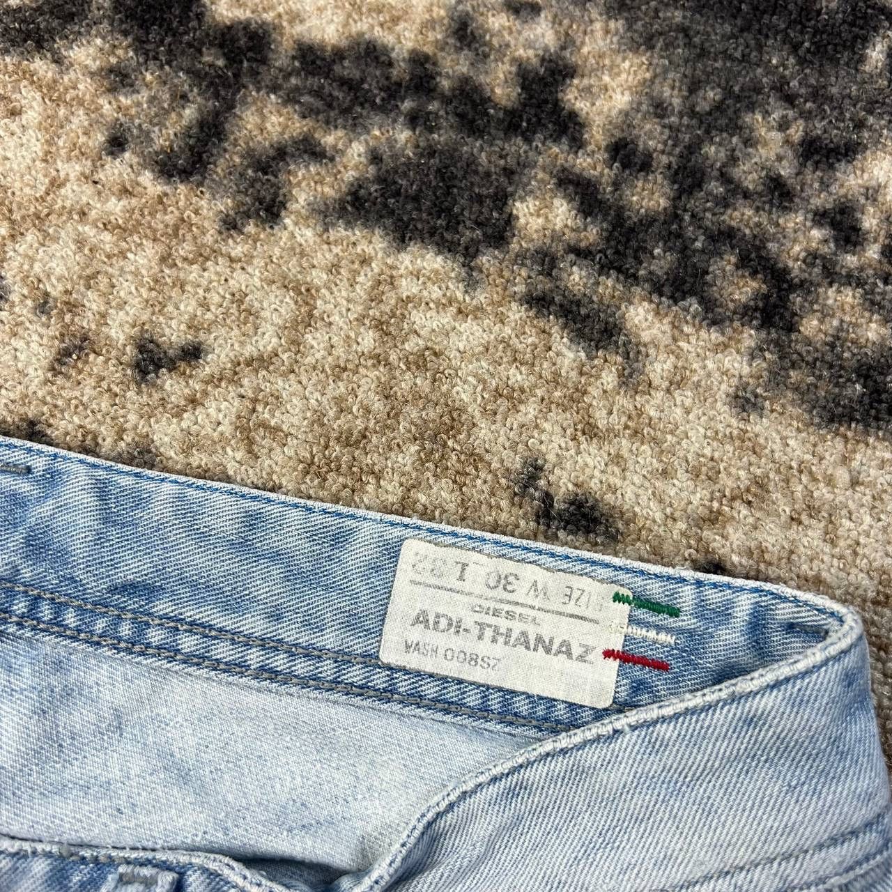 Adidas × Diesel Diesel x Adidas Vintage Y2K Distressed Denim Jeans Size US 30 / EU 46 - 10 Thumbnail