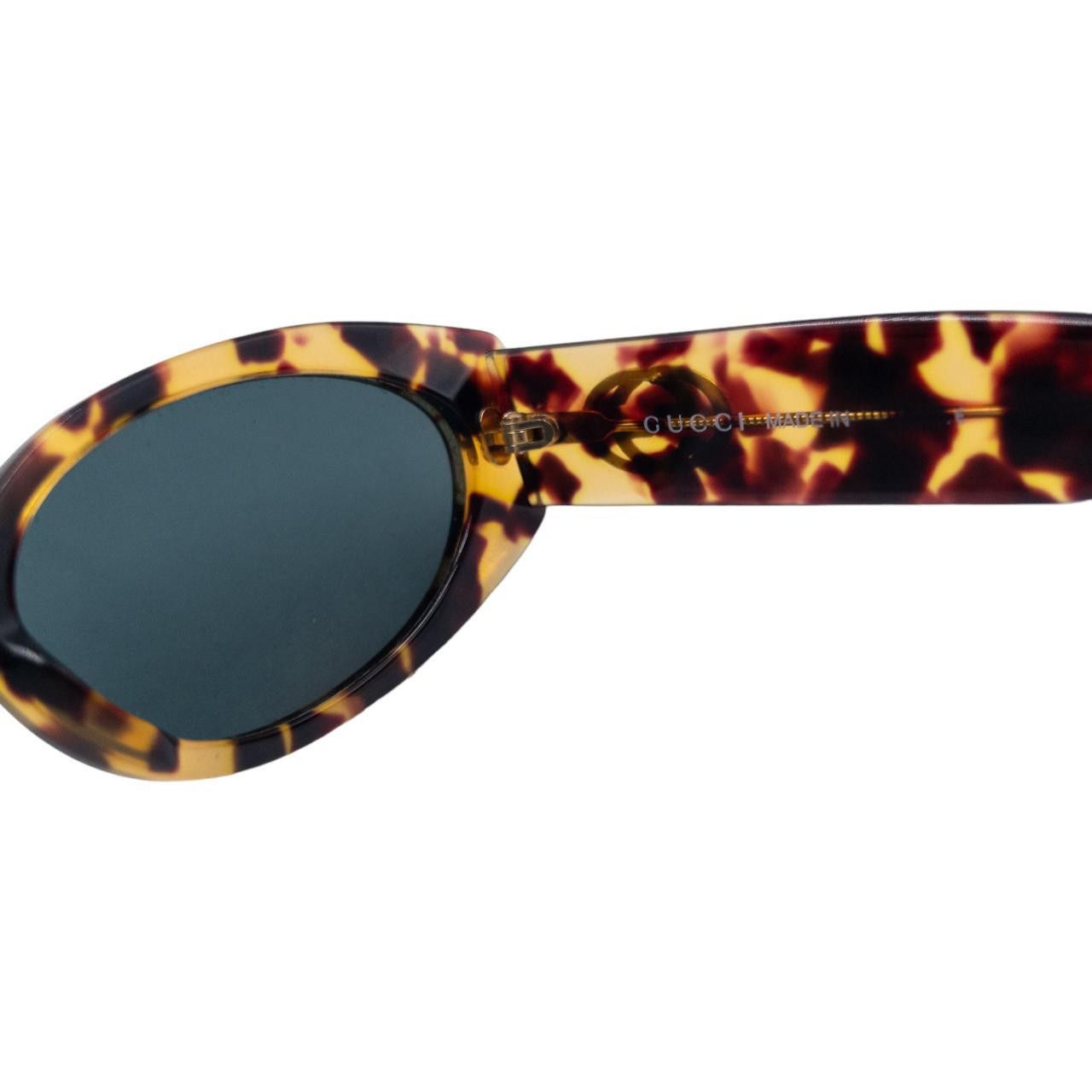 Gucci Vintage Gucci Tortoise Shell Sunglasses Size ONE SIZE - 8 Thumbnail