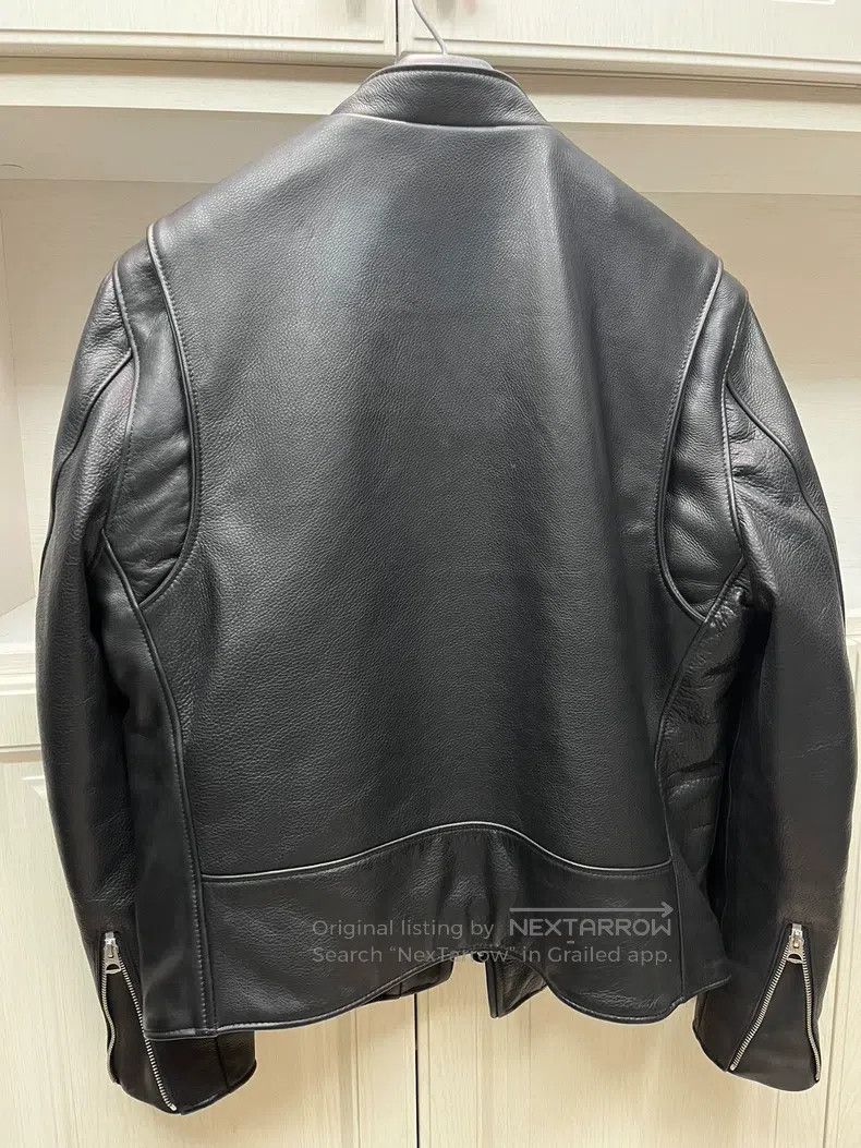Schott Schott Cowhide motorcycle jacket leather jacket Size US XL / EU 56 / 4 - 4 Thumbnail