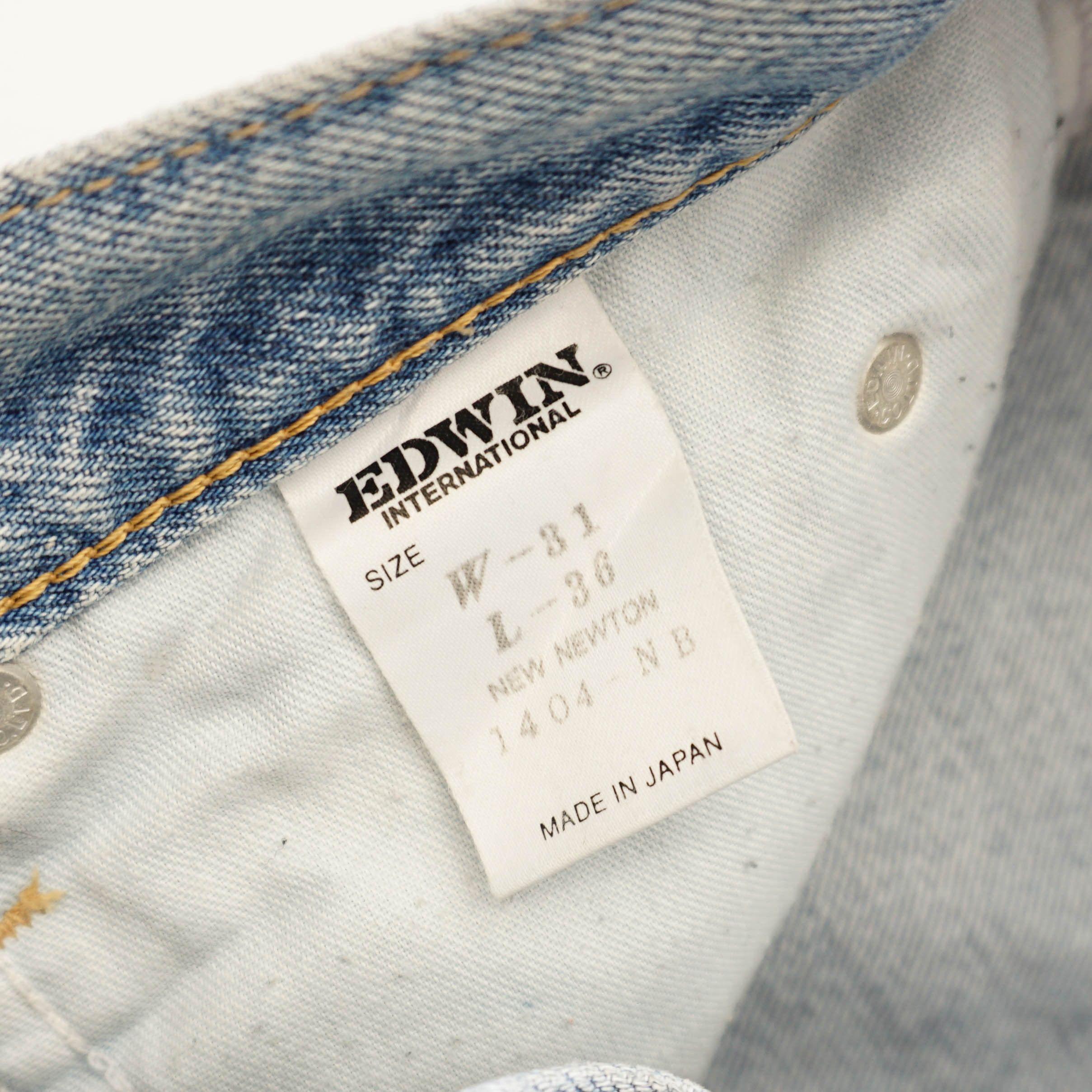 Edwin Edwin Made In Japan Denim Mom Jeans Size 28" / US 6 / IT 42 - 5 Thumbnail