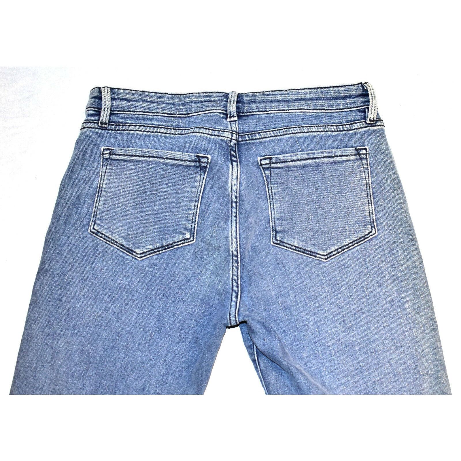 Theory B0 NWT THEORY Dracie R2 Indigo Denim Slim Leg Jeans 27 $195 Size 27" / US 4 / IT 40 - 4 Thumbnail