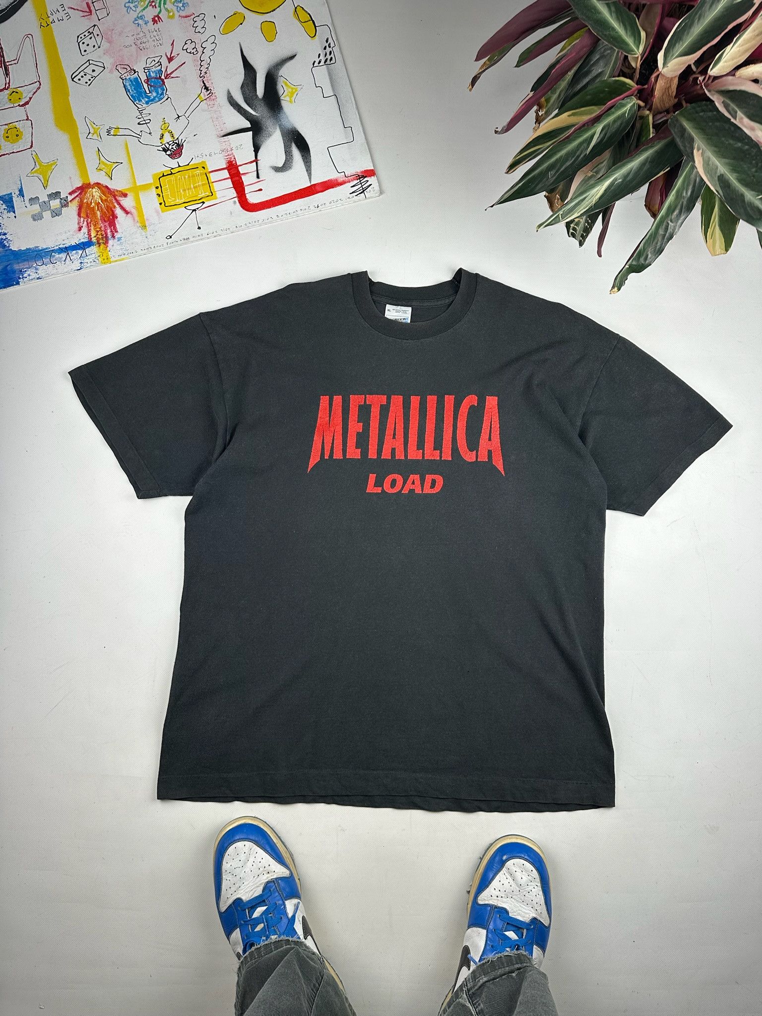 Band Tees Metallica shirt vintage 90s Size US L / EU 52-54 / 3 - 4 Thumbnail