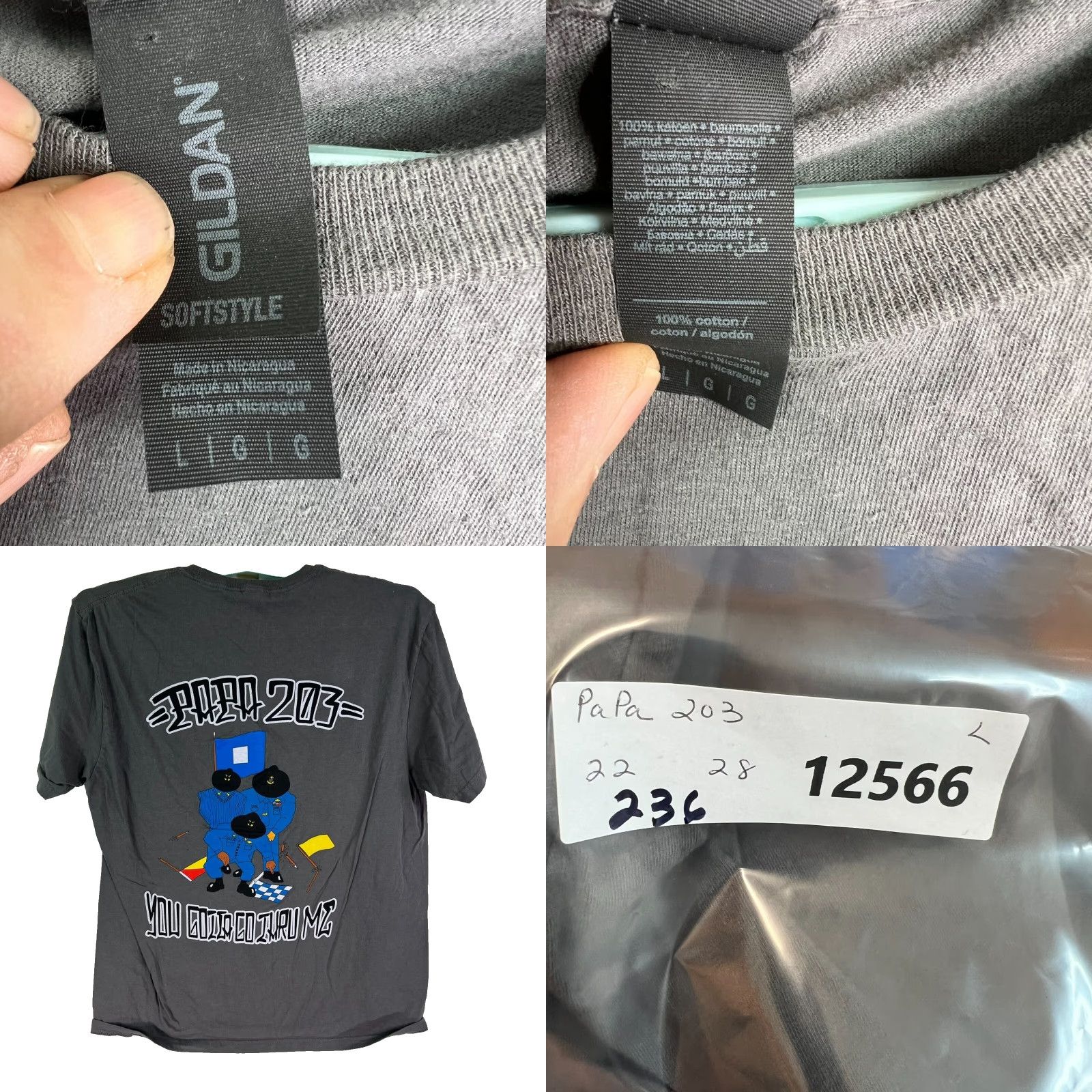 Gildan VINTAGE: US Cost Gaurd PA PA 203 T-Shirt Mens Size L Gray Size US L / EU 52-54 / 3 - 8 Thumbnail