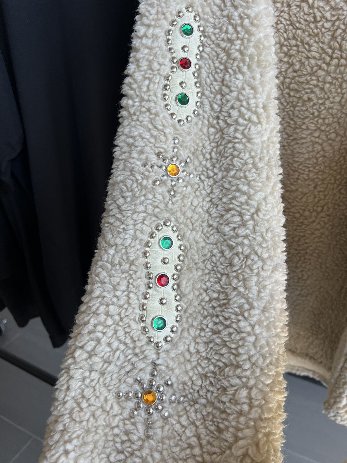 Cout de la Liberte Western Jeweled Embellished Rhinestone Gem Wool Jacket Size US M / EU 48-50 / 2 - 3 Thumbnail