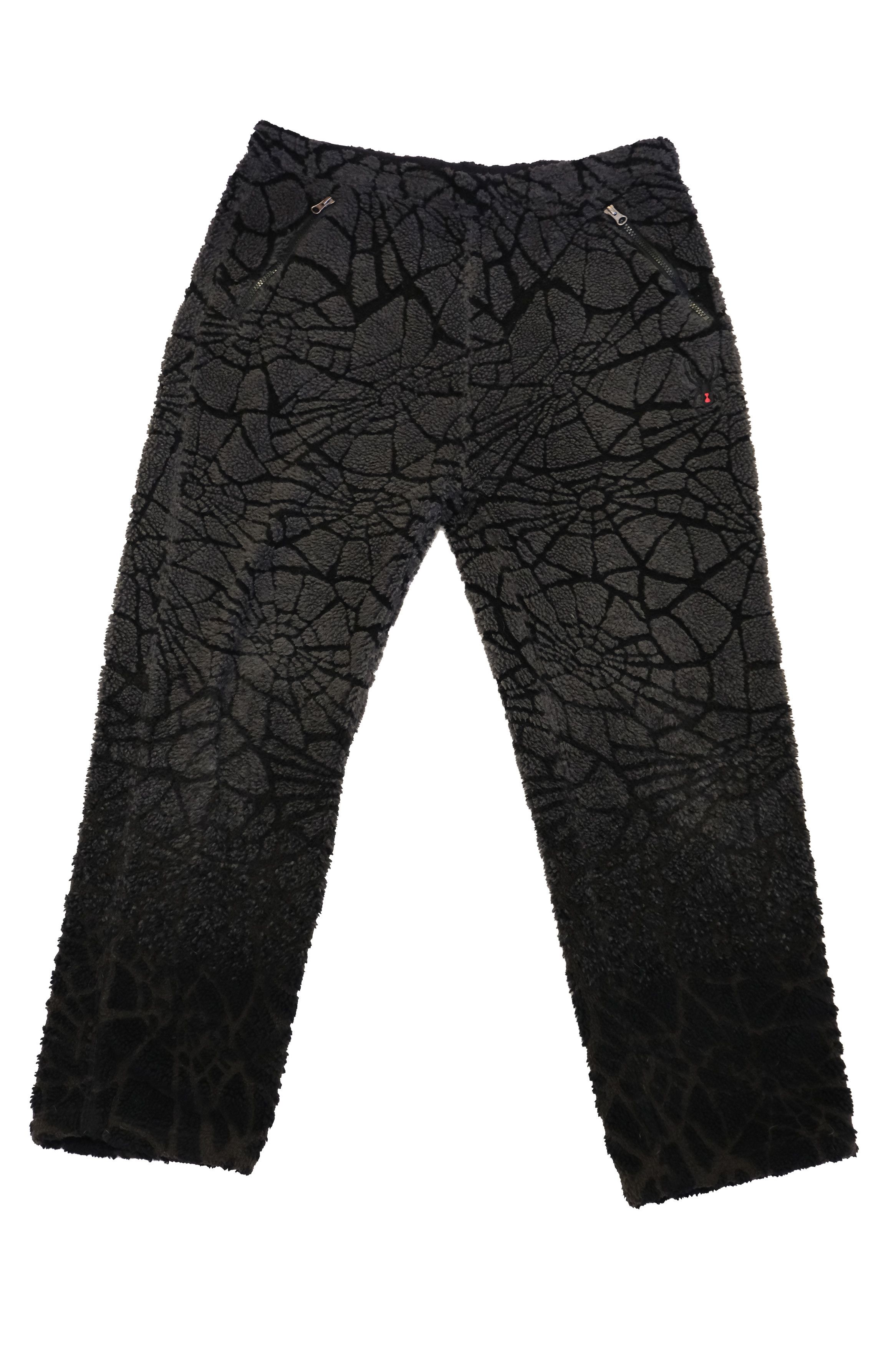 あsupreme Spyder Web Polar Fleece Pant Supreme Spyder Web Polar Fleece Pant Black Men's - FW22 - US