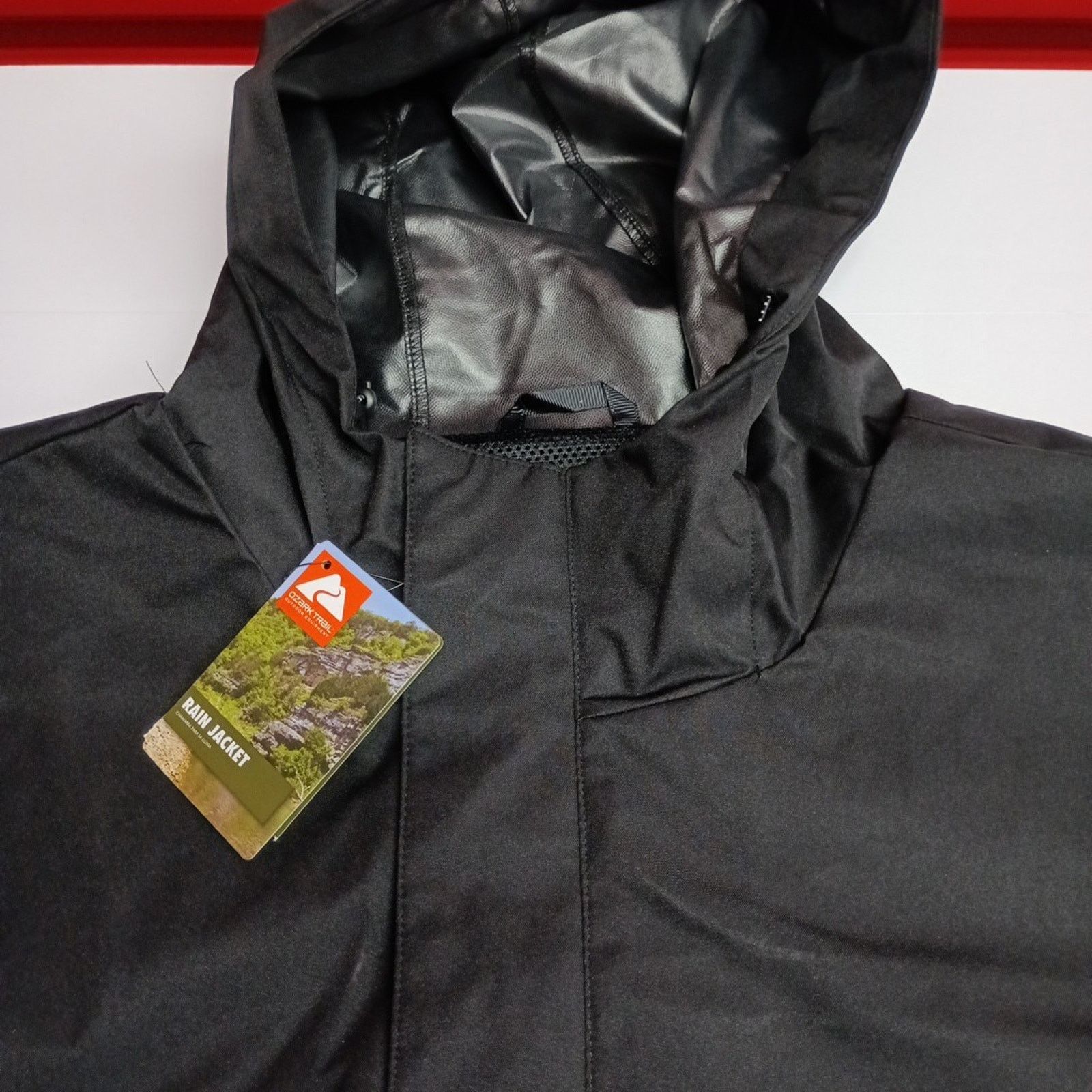 Other Ozark Trail Rain Jacket Men's Size 3XL Black Waterproof Hood Size US XXL / EU 58 / 5 - 4 Thumbnail