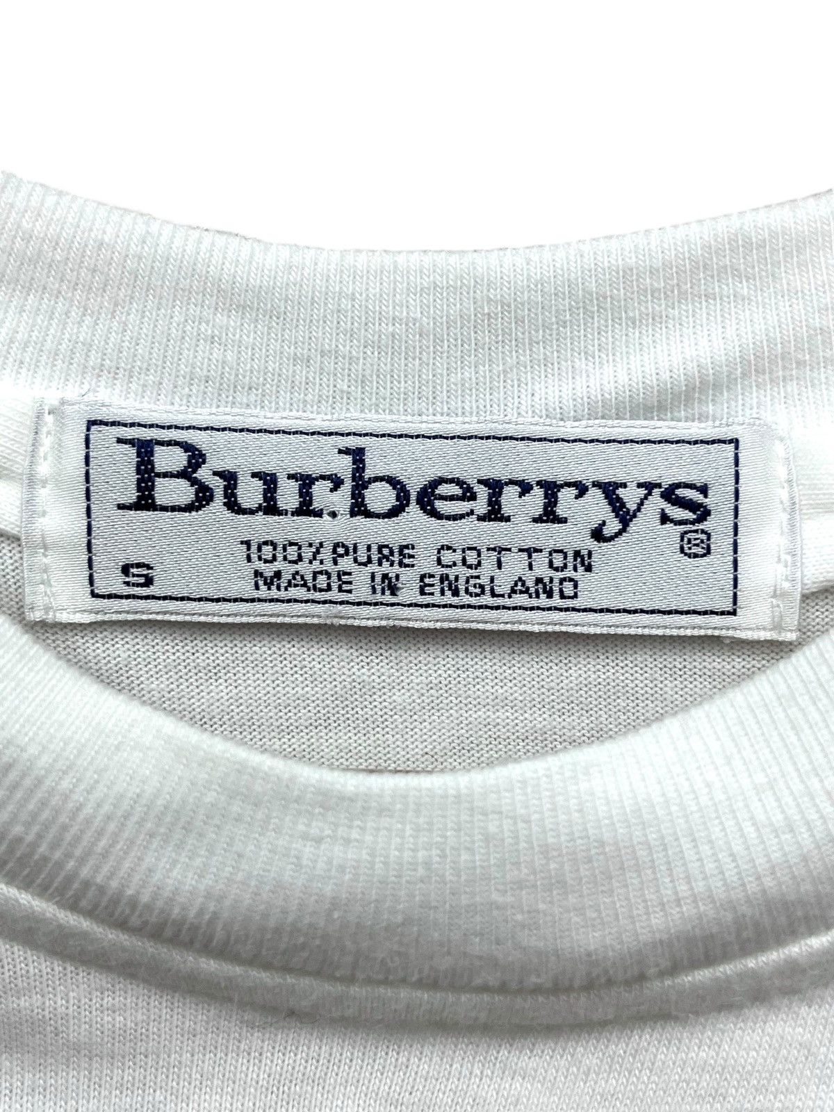 Burberry 🔥Vintage BURBERRYS OF LONDON Embroidery “RAINBOW” Spellout Size S / US 4 / IT 40 - 8 Thumbnail