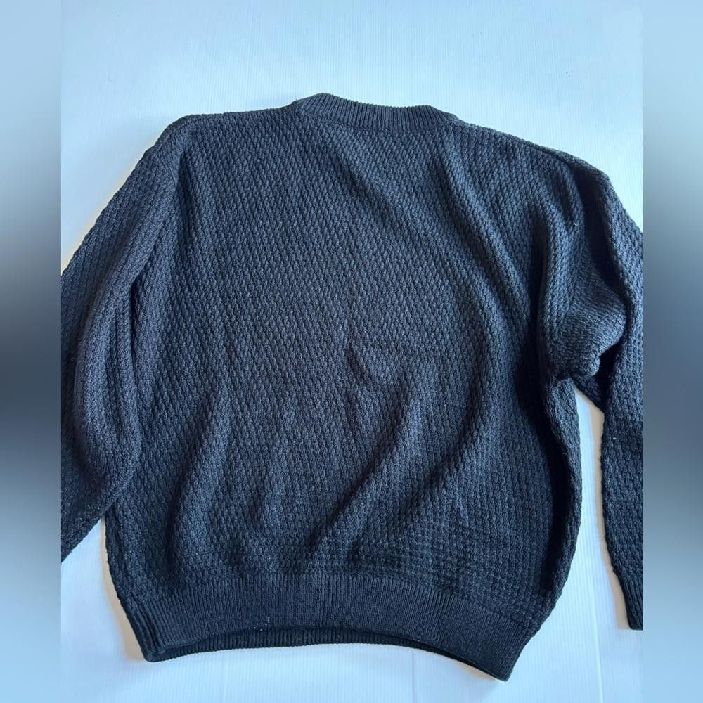 Designer Vintage Crewneck Knitted Sweater Size US XL / EU 56 / 4 - 2 Thumbnail