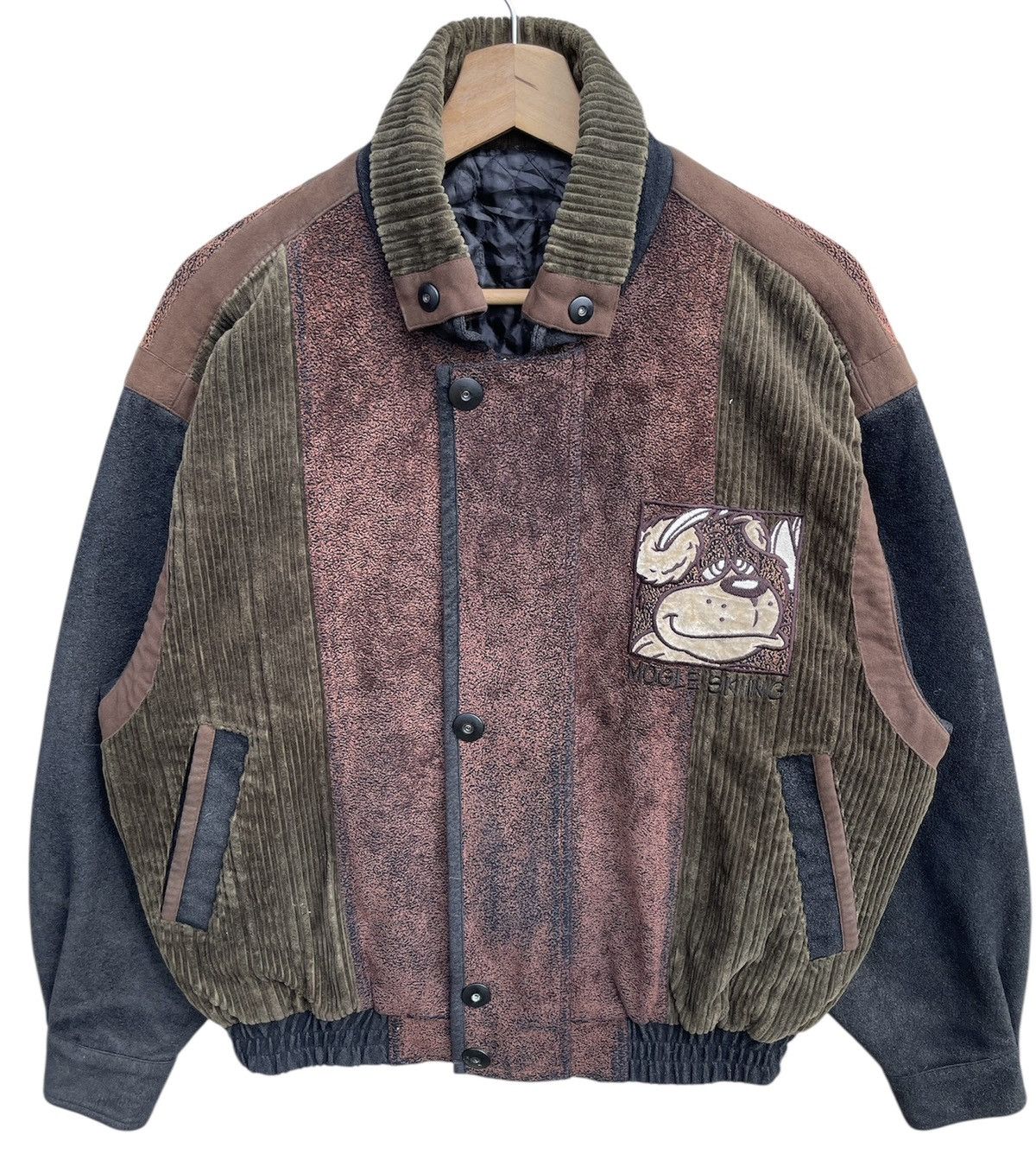 Japanese Brand RARE🔥 Gransignore Conduroy Jacket With a Cartoon Chracter Size US M / EU 48-50 / 2 - 5 Thumbnail