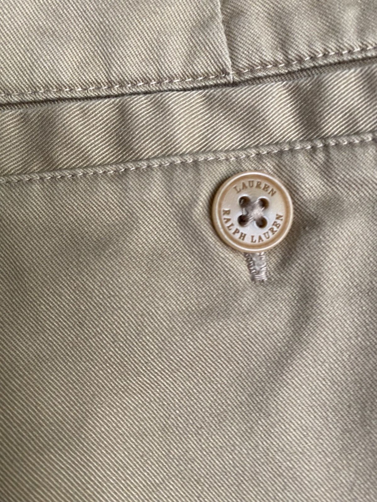Ralph Lauren LAUREN RALPH Beige Tailored Shorts with Gold Rope Belt Size 36" / US 14 / IT 50 - 6 Thumbnail