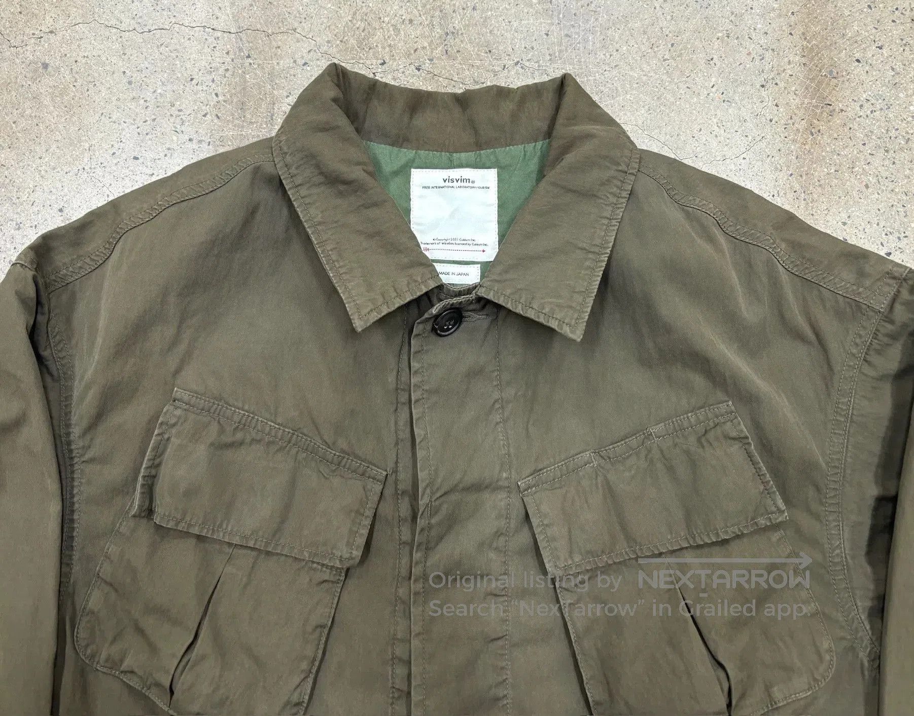 Visvim Visvim 22SS Tropical Combat M43 Jacket. Size US M / EU 48-50 / 2 - 7 Thumbnail