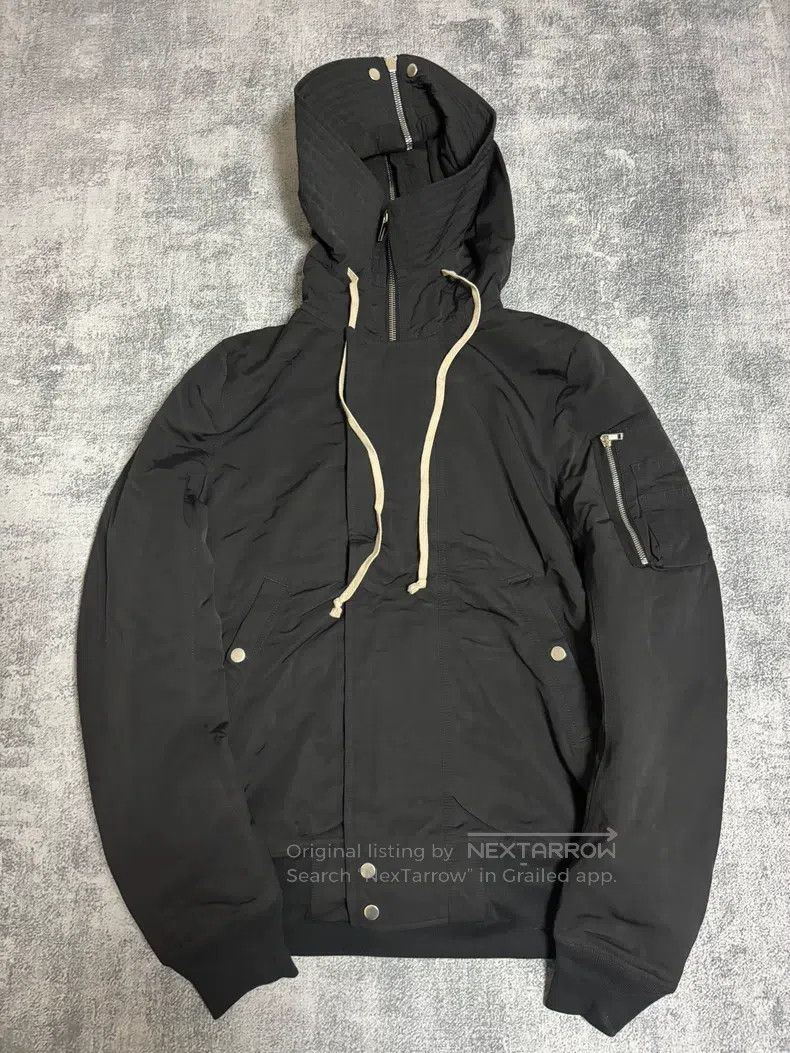 Rick Owens Rick Owens Original Black Diver Hat Bomber Jacket Size US M / EU 48-50 / 2 - 1 Thumbnail