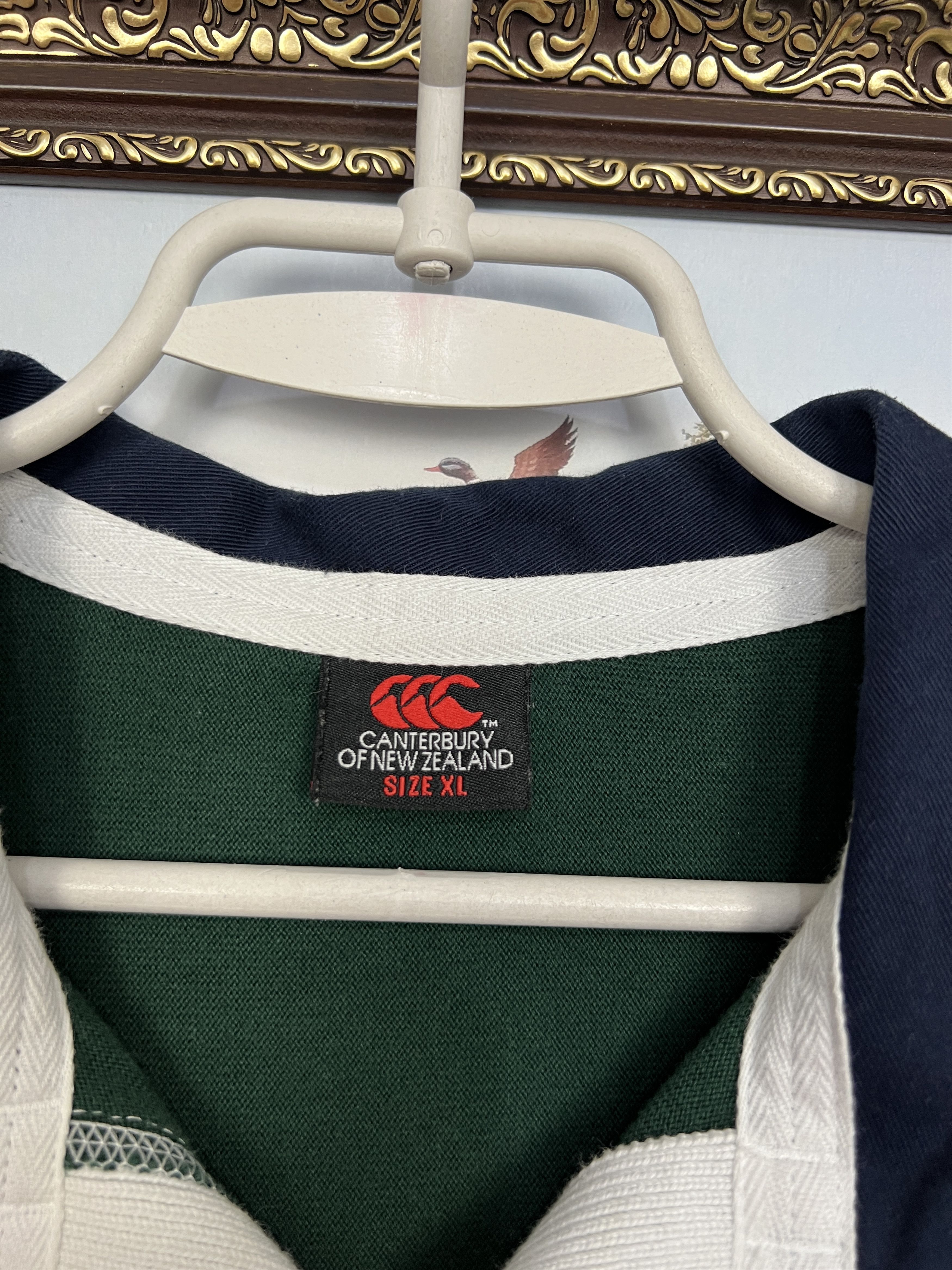 Vintage Canterbury London Irish Rugby Union LOng Sleeve Jersey Shirt Size US XL / EU 56 / 4 - 9 Thumbnail