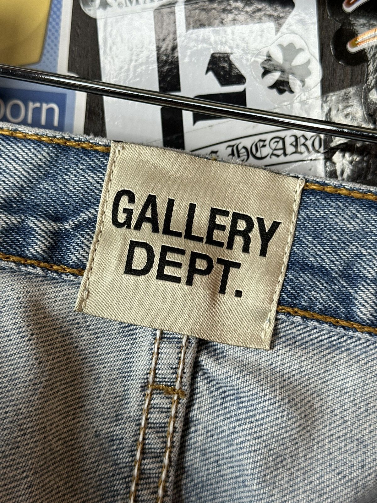 Gallery Dept. 2021 Gallery Dept 1/1 14 Patches Jeans Size US 33 - 8 Thumbnail