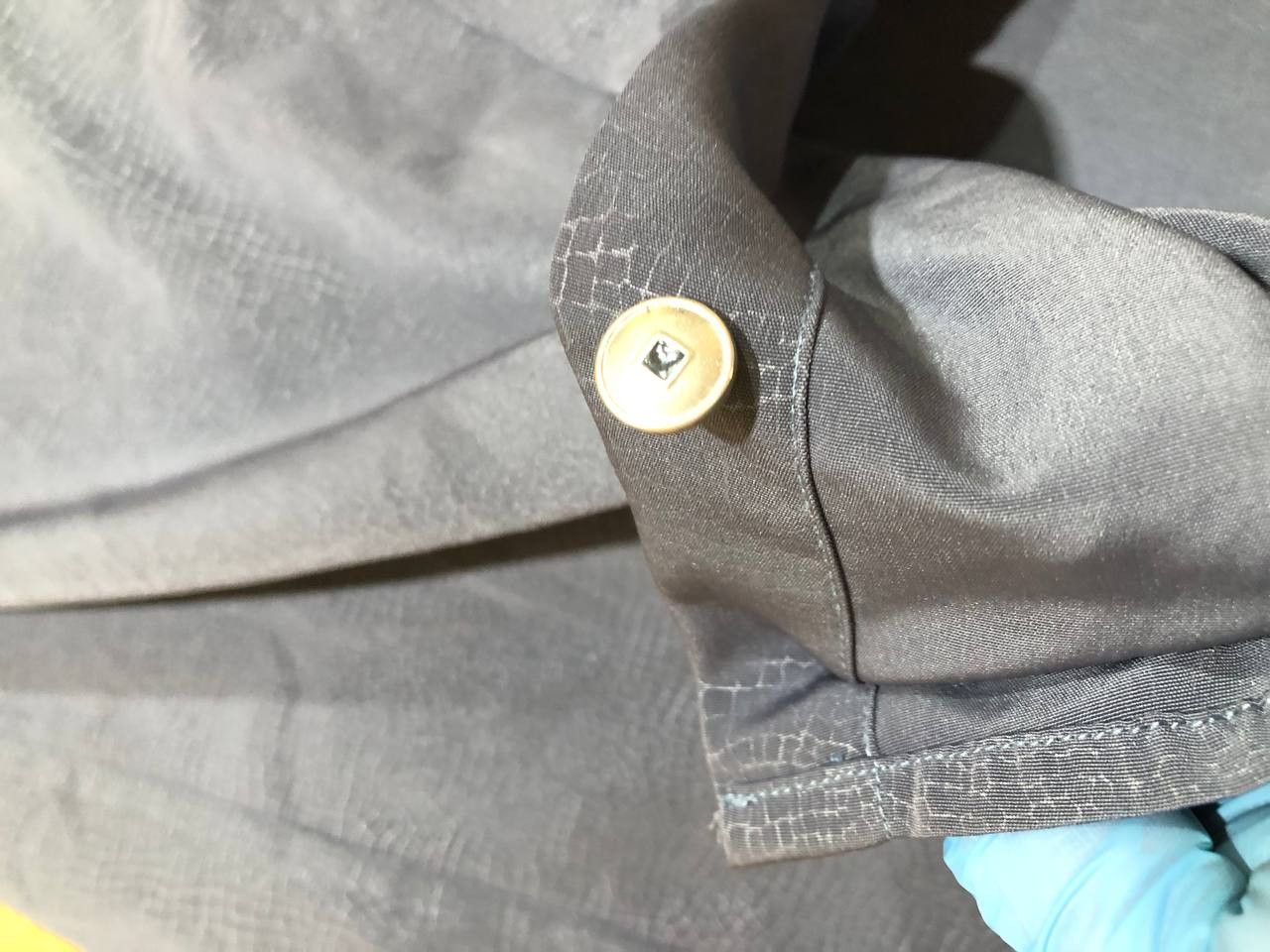 Versace Versace Classic Shirt Long Sleeve Button Down Gray Sharp Size US L / EU 52-54 / 3 - 5 Thumbnail