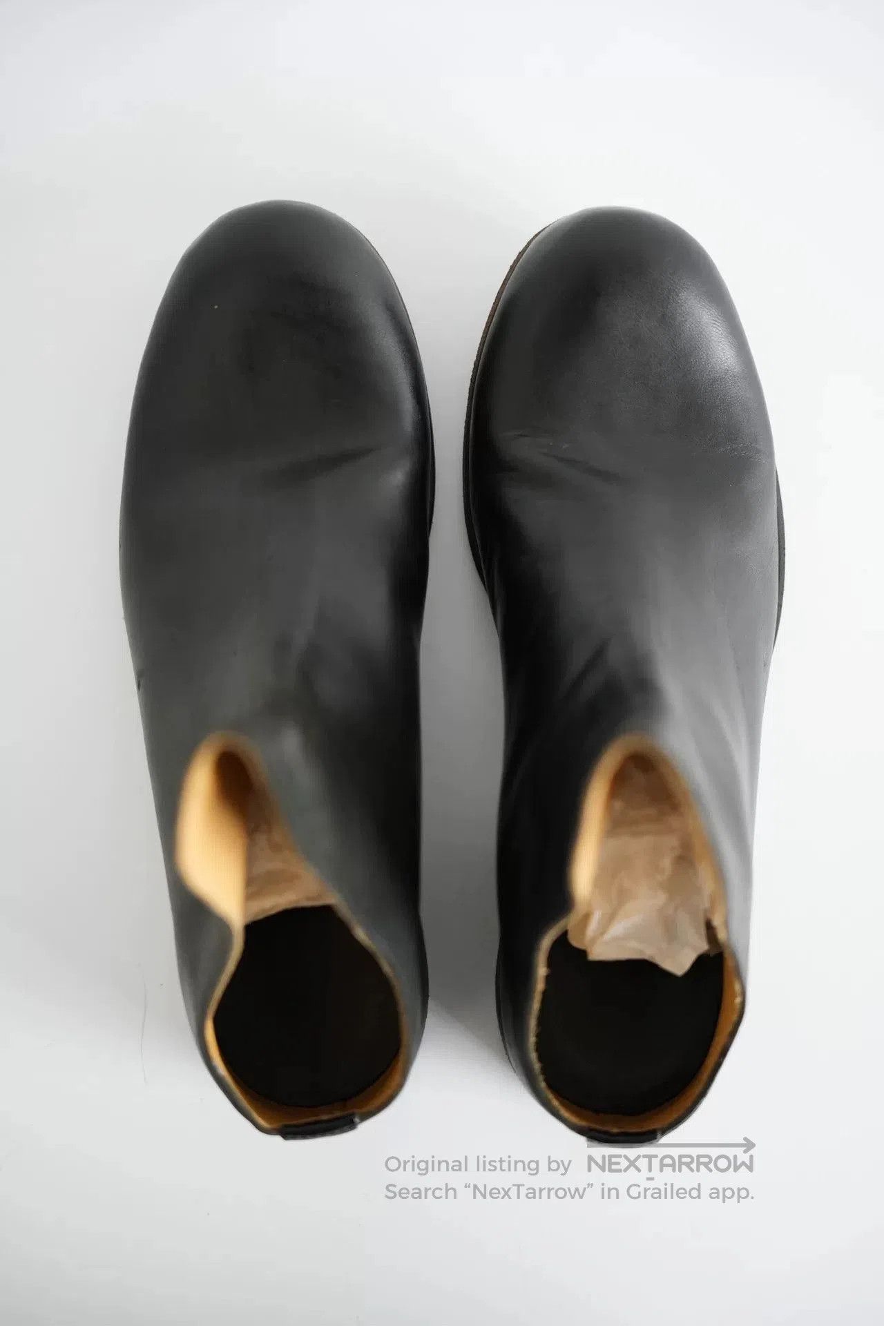 Ma+ M.A+ Black Horse Leather Wizard Shoes. Size US 8.5 / EU 41-42 - 5 Thumbnail