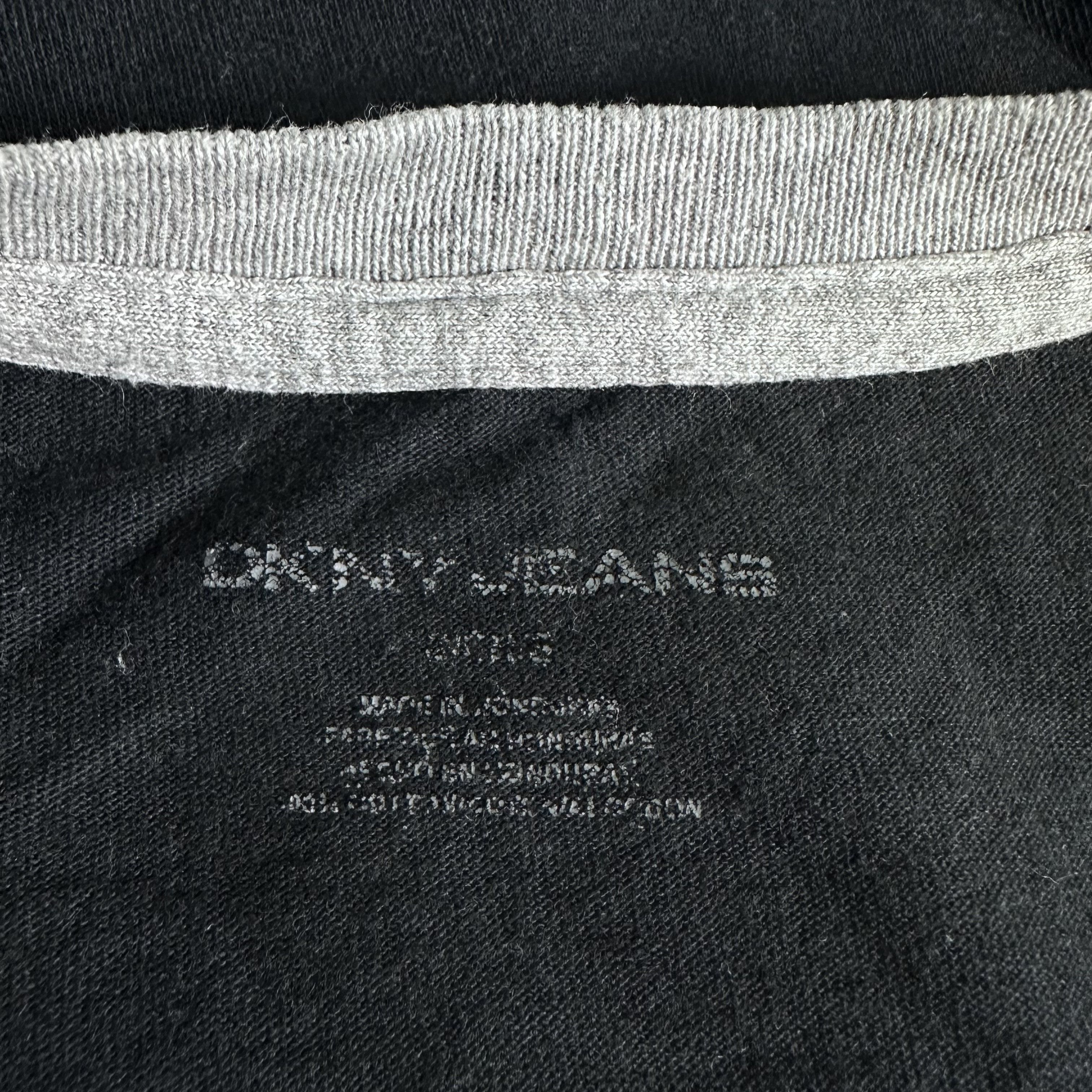 DKNY 🔥RARE🔥Vintage DKNY Jeans Spell Out T-shirt Size US S / EU 44-46 / 1 - 4 Thumbnail