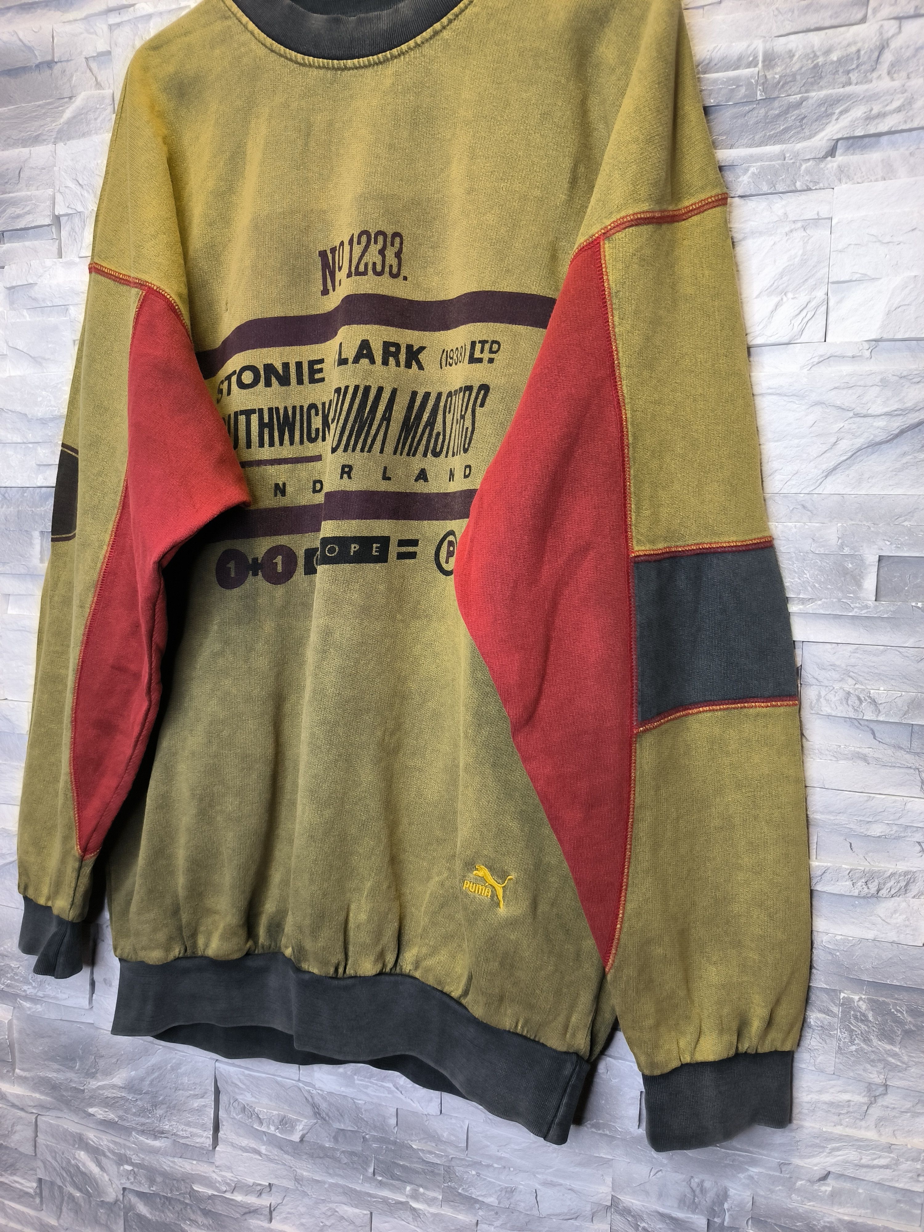 Puma Puma Vintage 90s Sweatshirt Sunderland Southwick Size US XXL / EU 58 / 5 - 2 Thumbnail