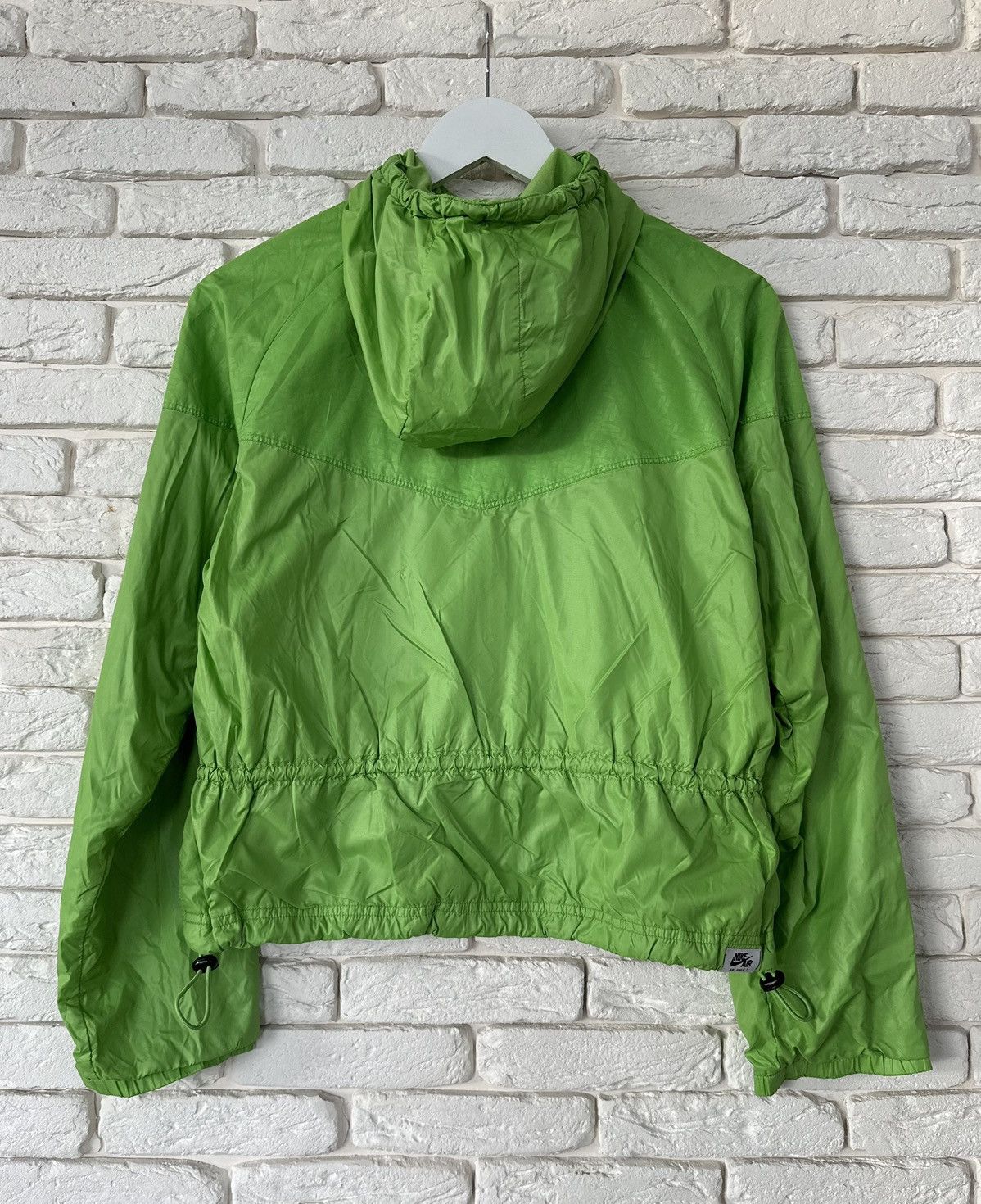 Nike × Vintage Nike Air Logo Windbreaker Jacket Zipper Women's Size S Size S / US 4 / IT 40 - 3 Thumbnail