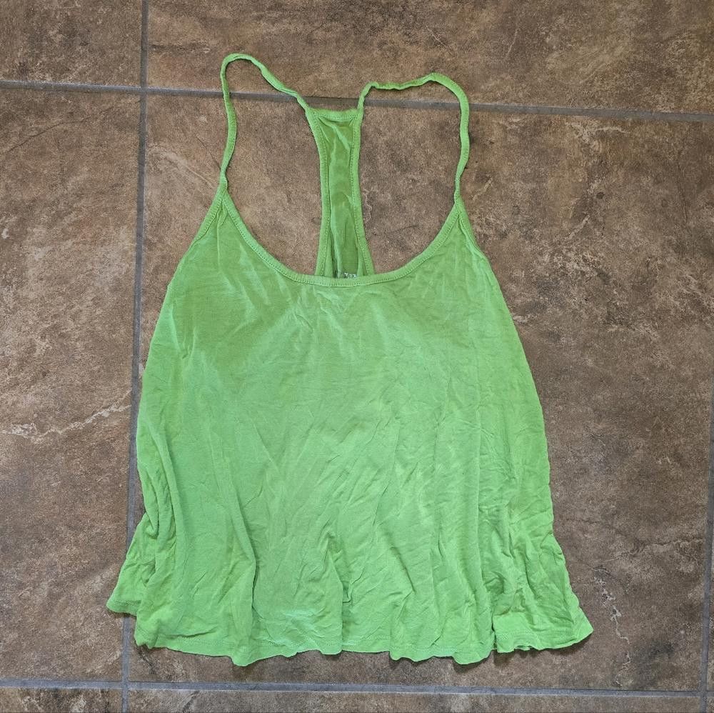 Decree Lime Green Decree Flowy Tank Size L / US 10 / IT 46 - 1 Thumbnail