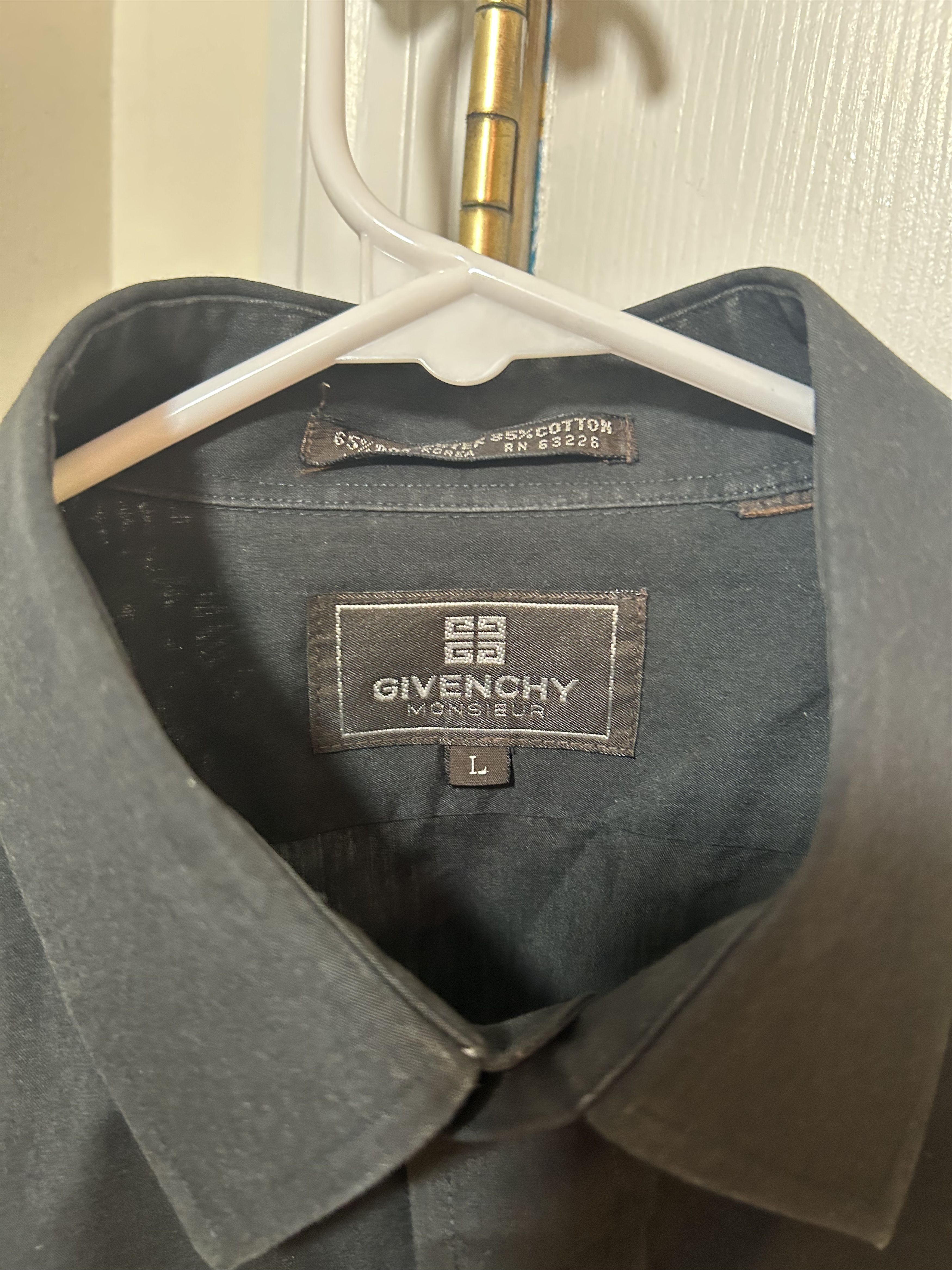 Givenchy Givenchy Vintage Button Up Short Sleeve Size US L / EU 52-54 / 3 - 2 Thumbnail