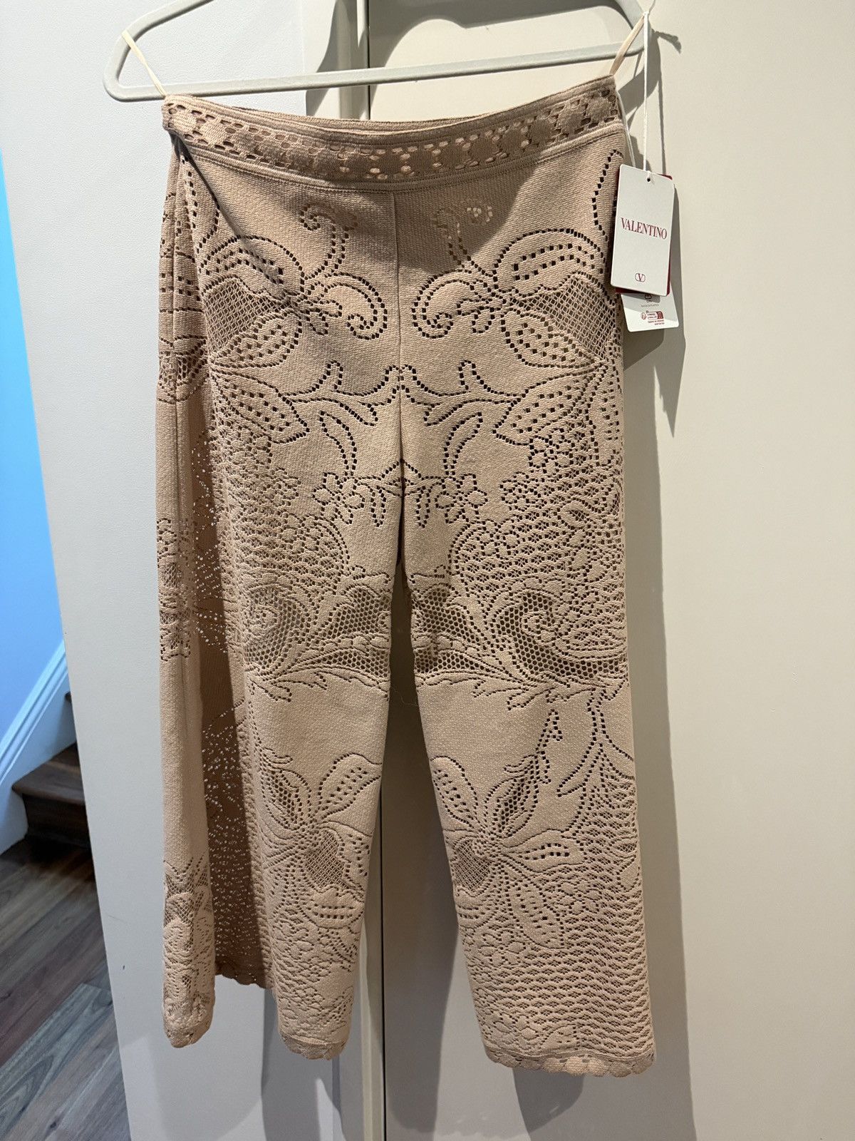Valentino Valentino Guipure Lace Pants Size 27" / US 4 / IT 40 - 5 Thumbnail