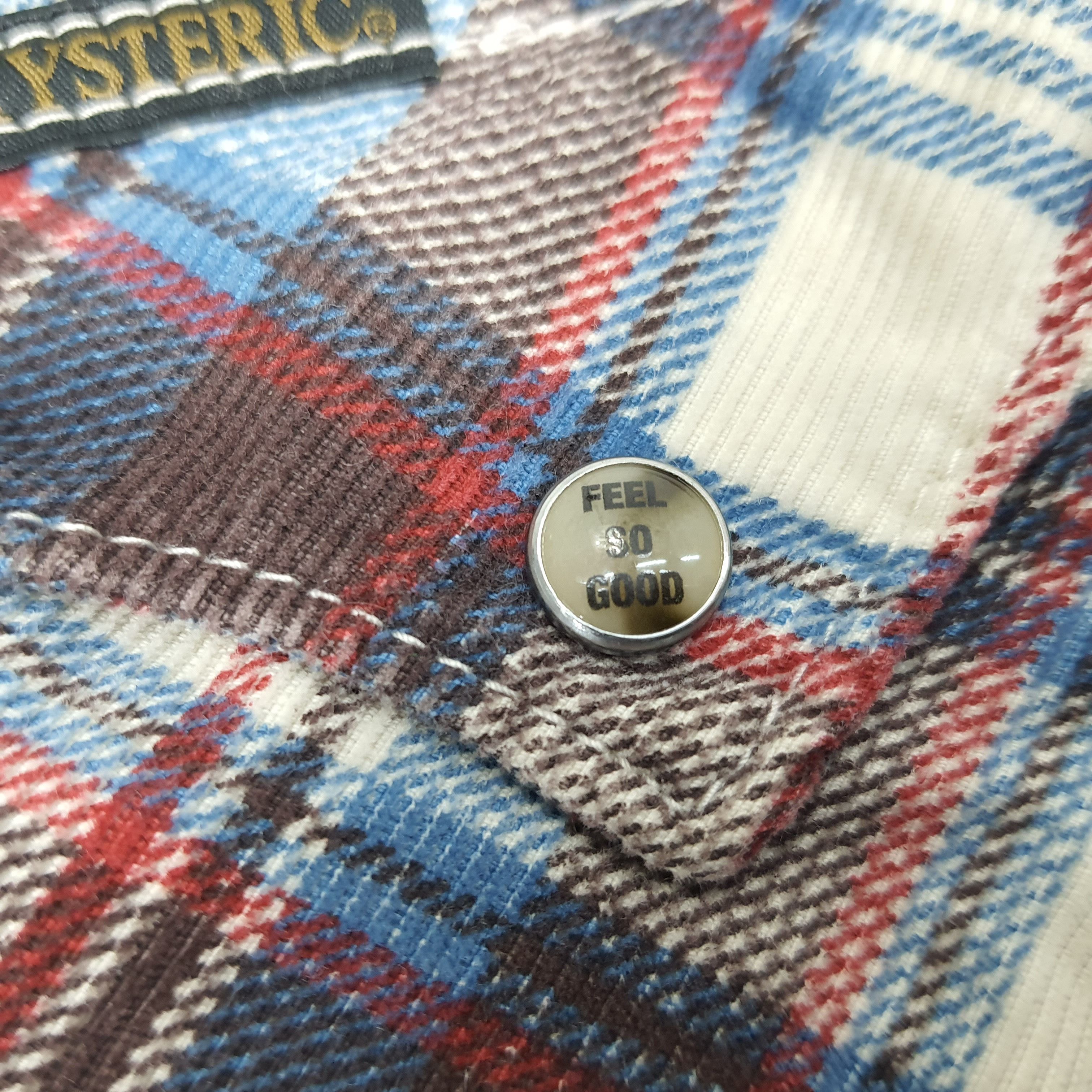 Hysteric Glamour Vintage Hysteric Glamour Japan Custom Logo Flannel Shirts Size US M / EU 48-50 / 2 - 8 Thumbnail