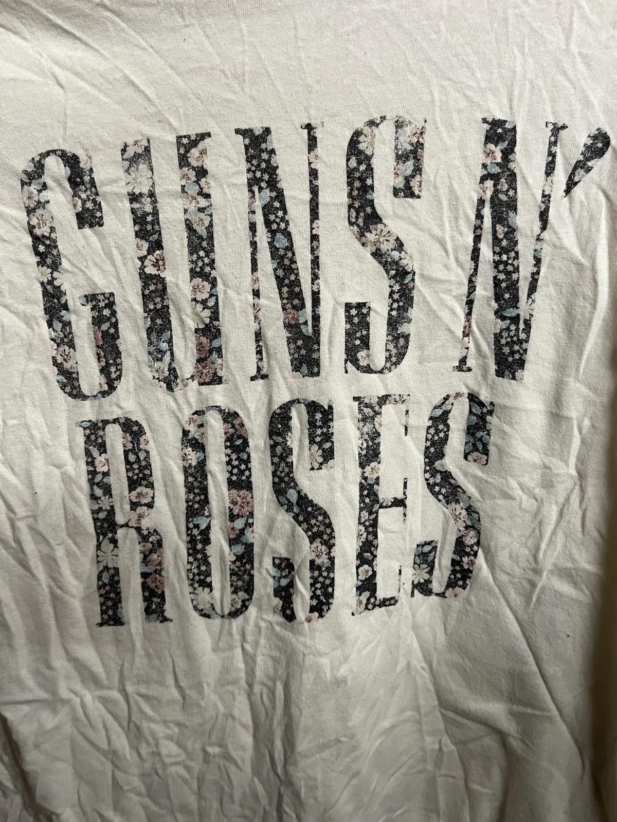 Designer Guns N Roses Junior Tee - Flowers on each Letter - XS Size XS / US 0-2 / IT 36-38 - 3 Thumbnail