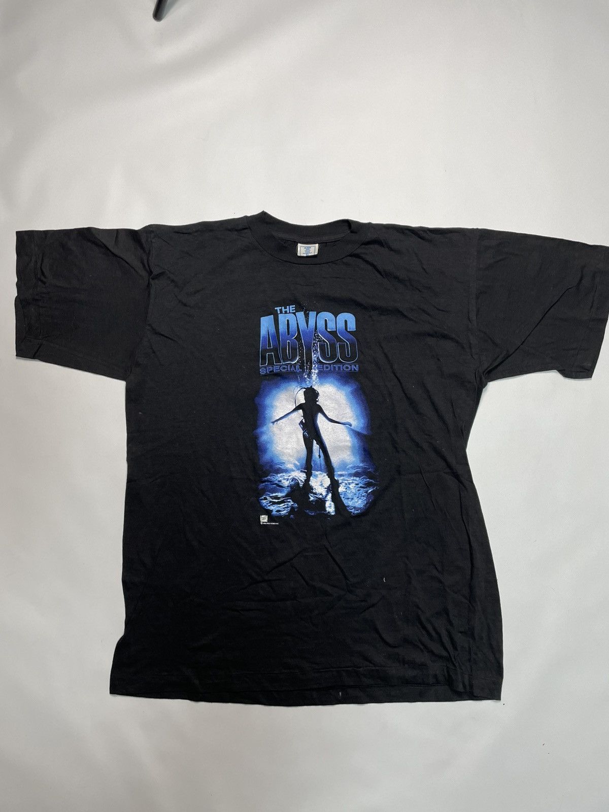 Vintage Vintage 1992 The Abyss Movie Promo T-Shirt Size XL Size US XL / EU 56 / 4 - 1 Thumbnail