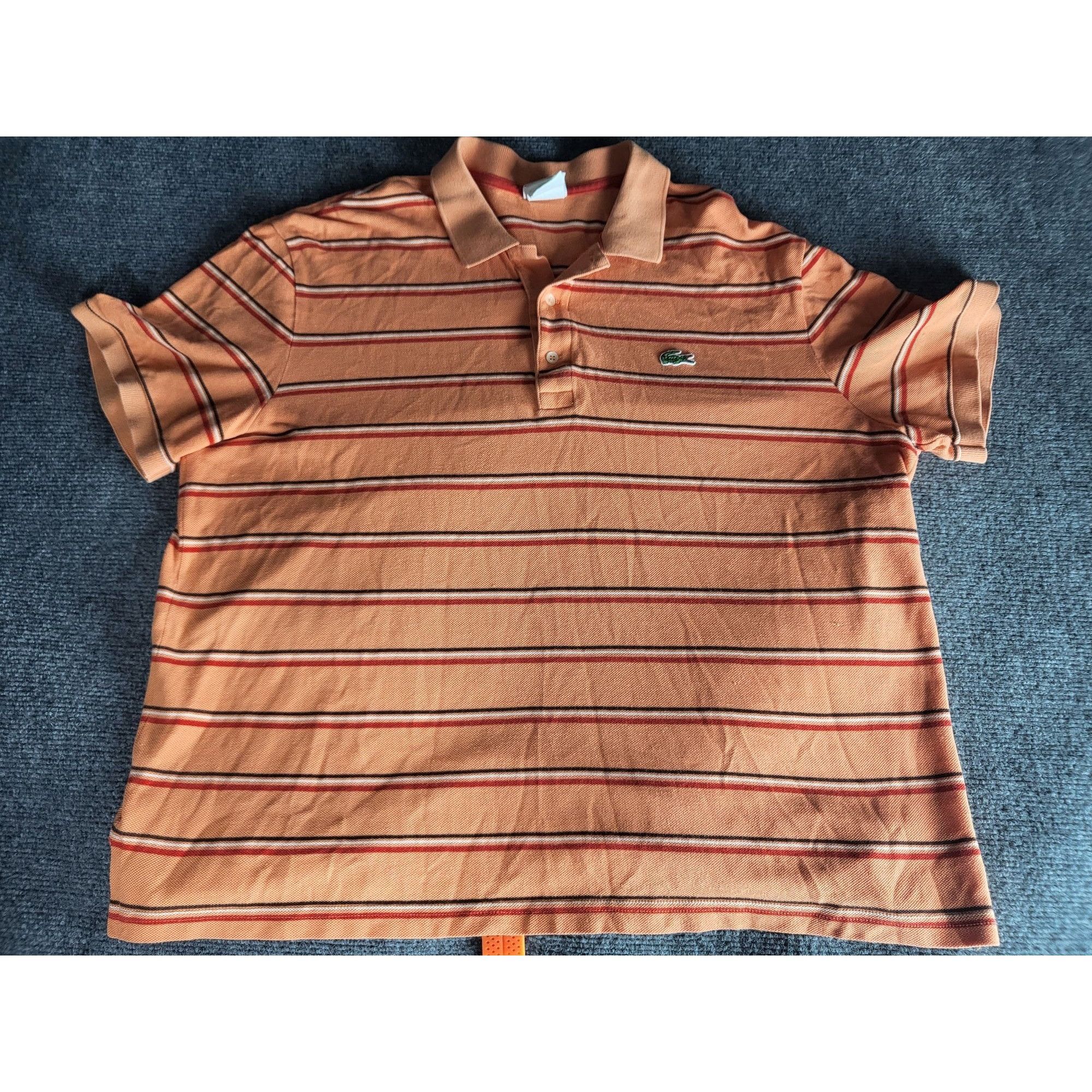 Lacoste Lacoste Sport Short Sleeve Polo Shirt Striped Mens Sz XXL Pr Size US XXL / EU 58 / 5 - 1 Thumbnail
