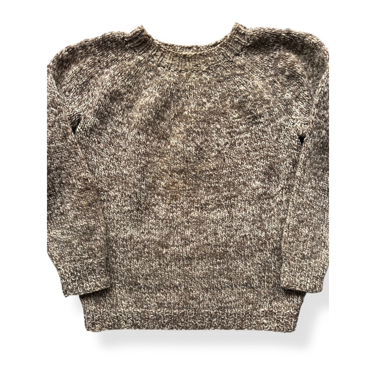 Vintage Chunky Oatmeal Sweater SZ M Size US M / EU 48-50 / 2 - 2 Thumbnail