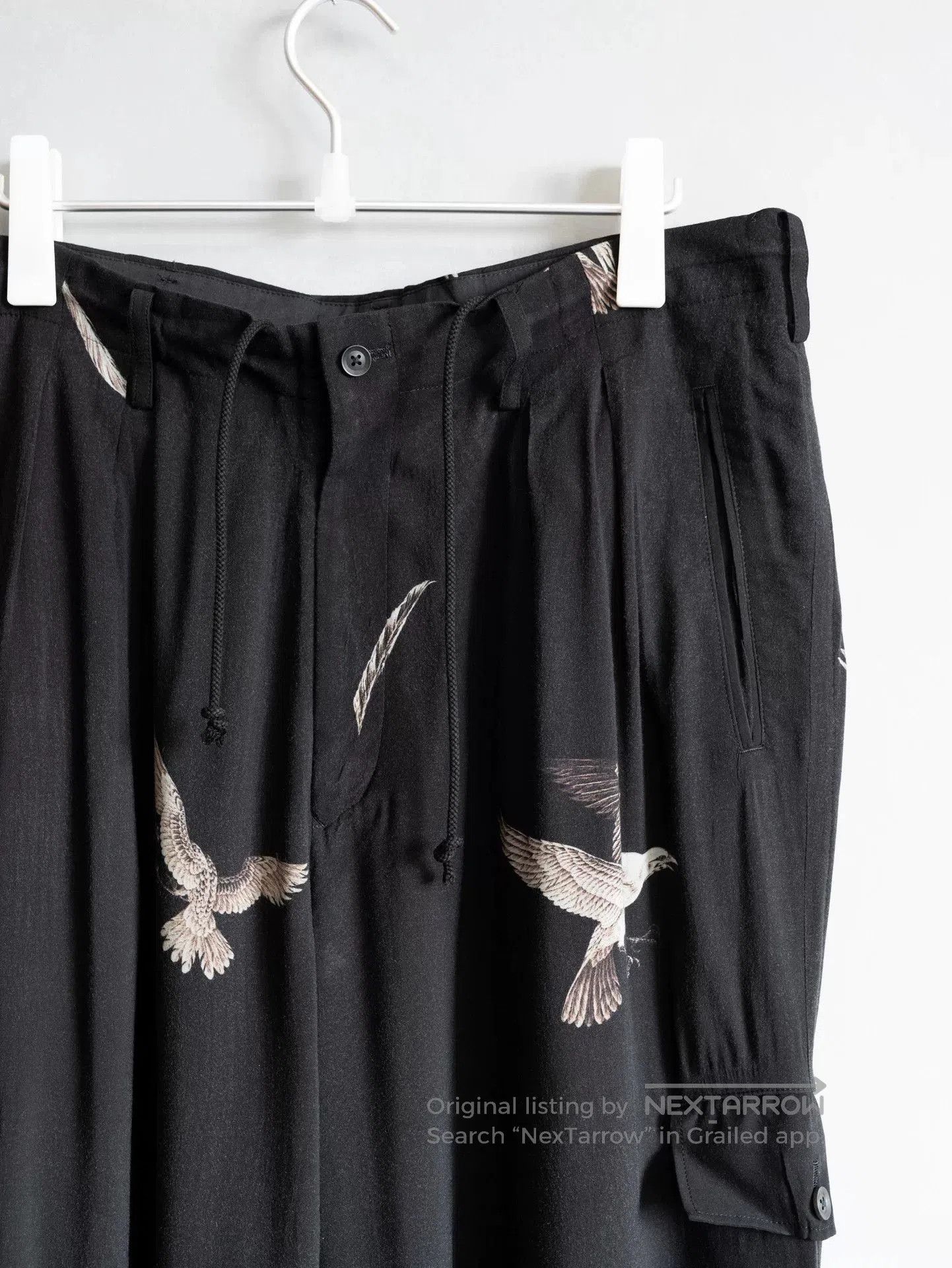 Yohji Yamamoto Yohji Yamamoto Black Crow Military Pants. Size US 27 - 4 Thumbnail