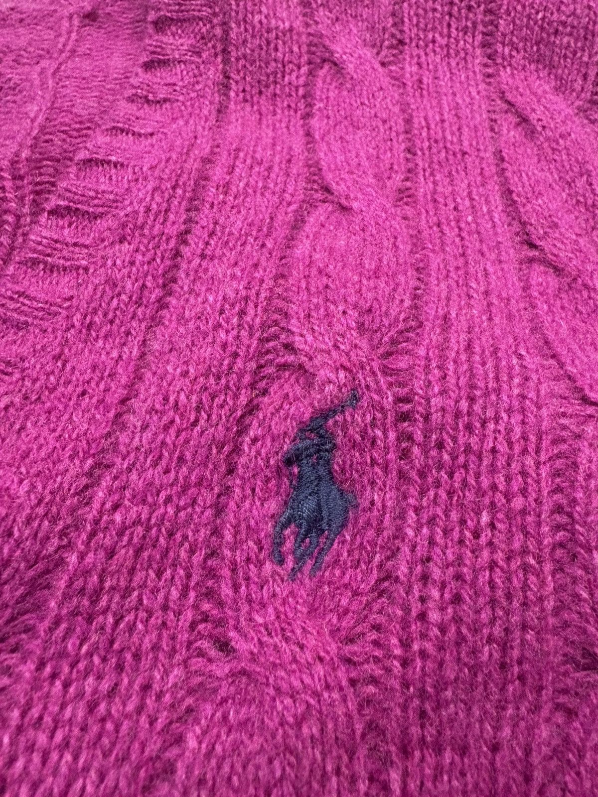 Polo Ralph Lauren Polo Ralph Lauren Cable Knit Sweater Merino Wool Cashmere S Size S / US 4 / IT 40 - 7 Thumbnail