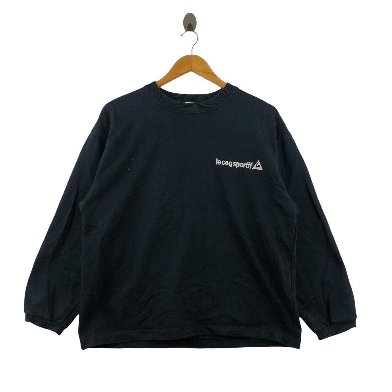 Le Coq Sportif Vintage LE COQ SPORTIF France Big Logo Baggy Sweatshirt Size M / US 6-8 / IT 42-44 - 2 Thumbnail