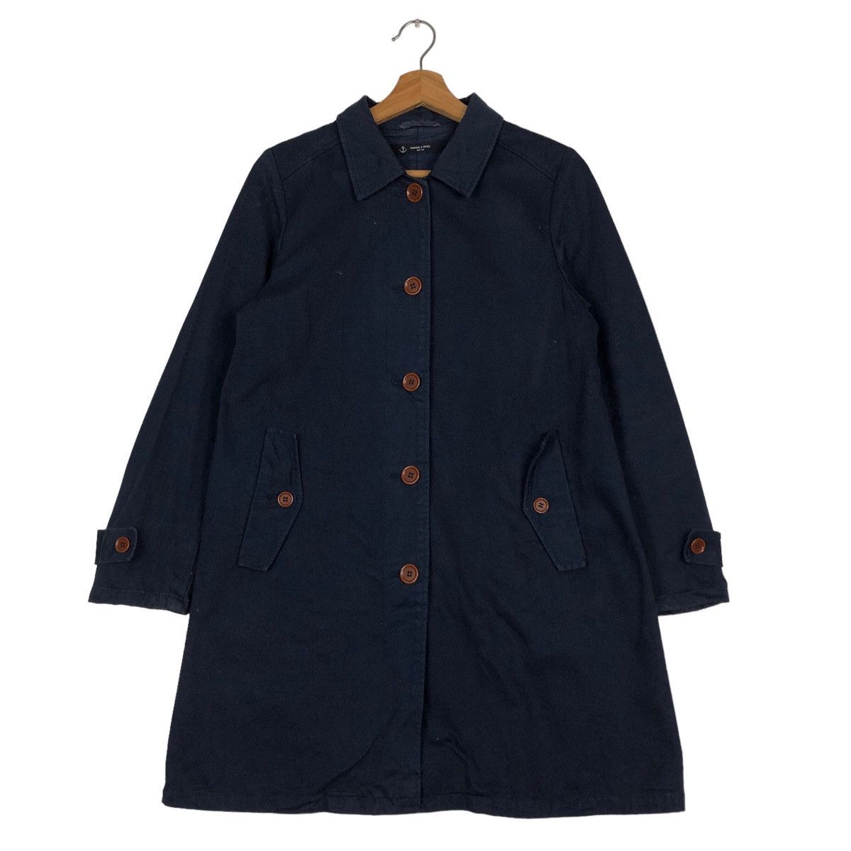 Blue Blue Japan 🔥Vtg Marine & Work Par Ici Chore Jacket Japan Kapital Size US M / EU 48-50 / 2 - 1 Thumbnail