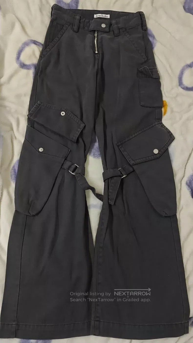 Acne Studios Acne Studios Washed and aged hot girl straight-leg work pa Size US 30 / EU 46 - 3 Thumbnail