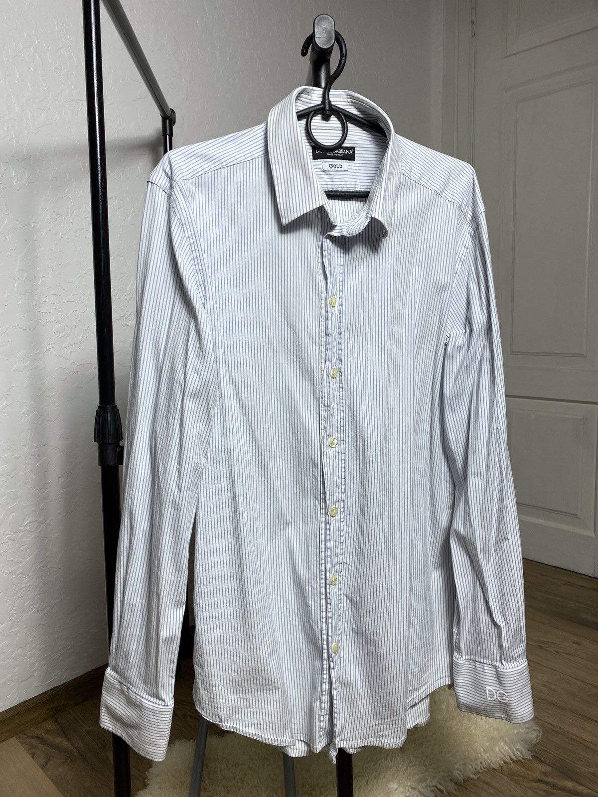 Dolce & Gabbana Dolce & Gabbana Vintage Button Up Shirt Size US L / EU 52-54 / 3 - 1 Thumbnail