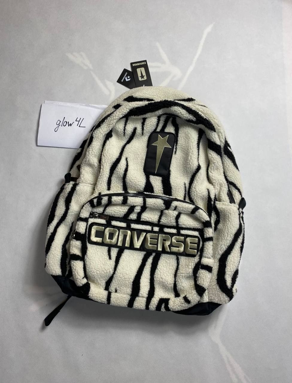Rick Owens FW17 DRKSHDW Embroidered Logo Grossgrain Backpack Rick owens drkshdw fw17 - Gem main image 4