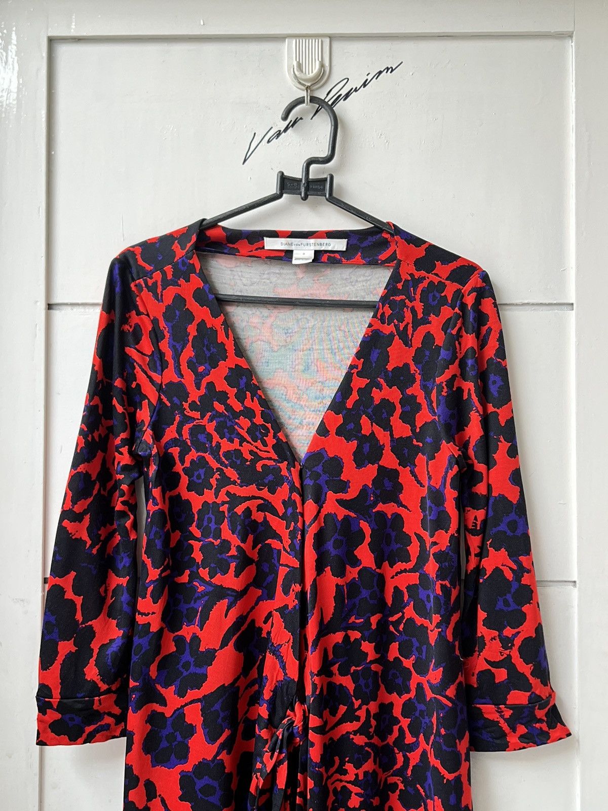 Diane von Furstenberg Diane Von Furstenberg Flower Motive Dress/Cardigan Size XS / US 0-2 / IT 36-38 - 2 Thumbnail
