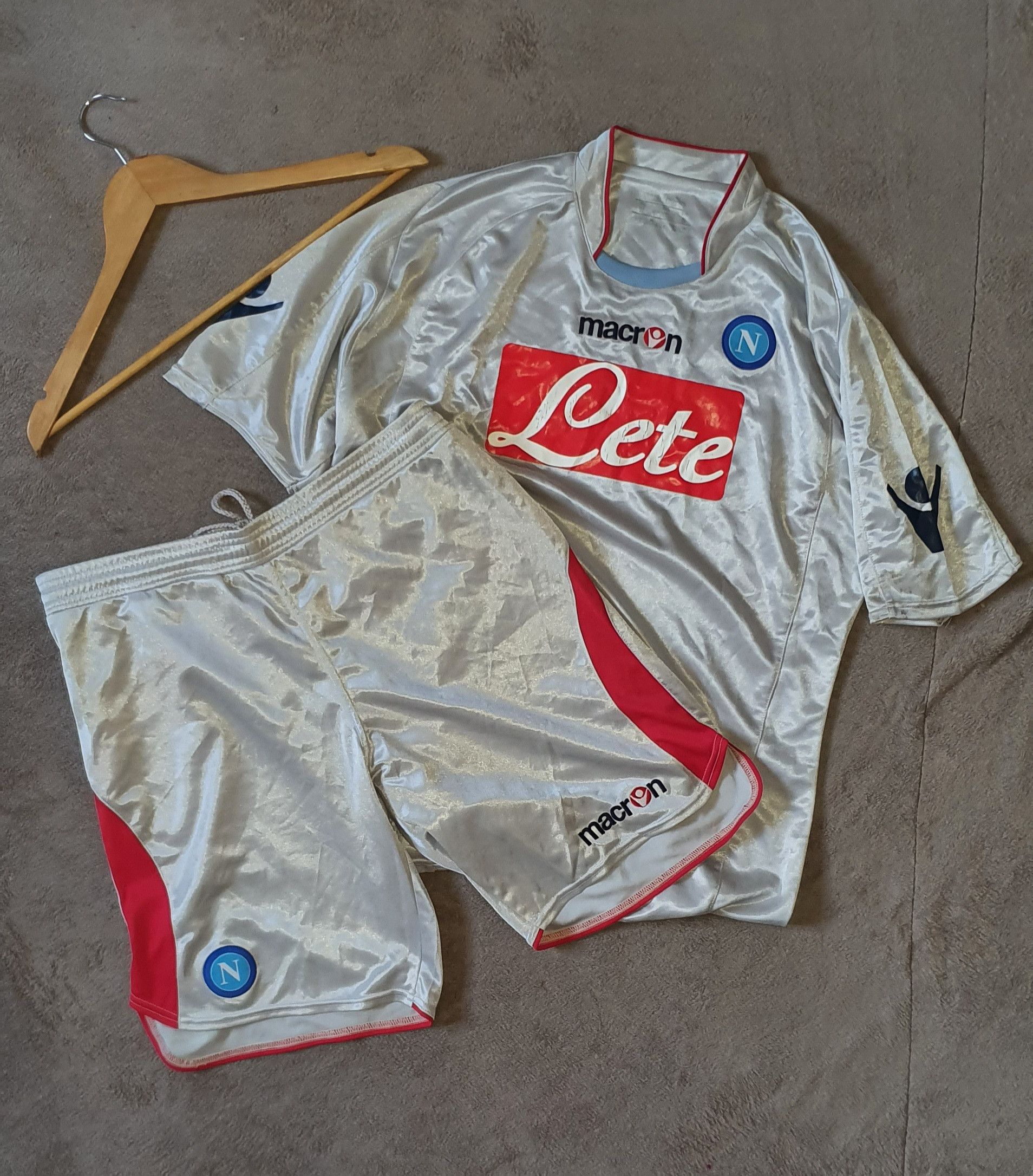 Other SSC Napoli kit Macron Away Football Shirt 2009/2010 Size US M / EU 48-50 / 2 - 1 Thumbnail