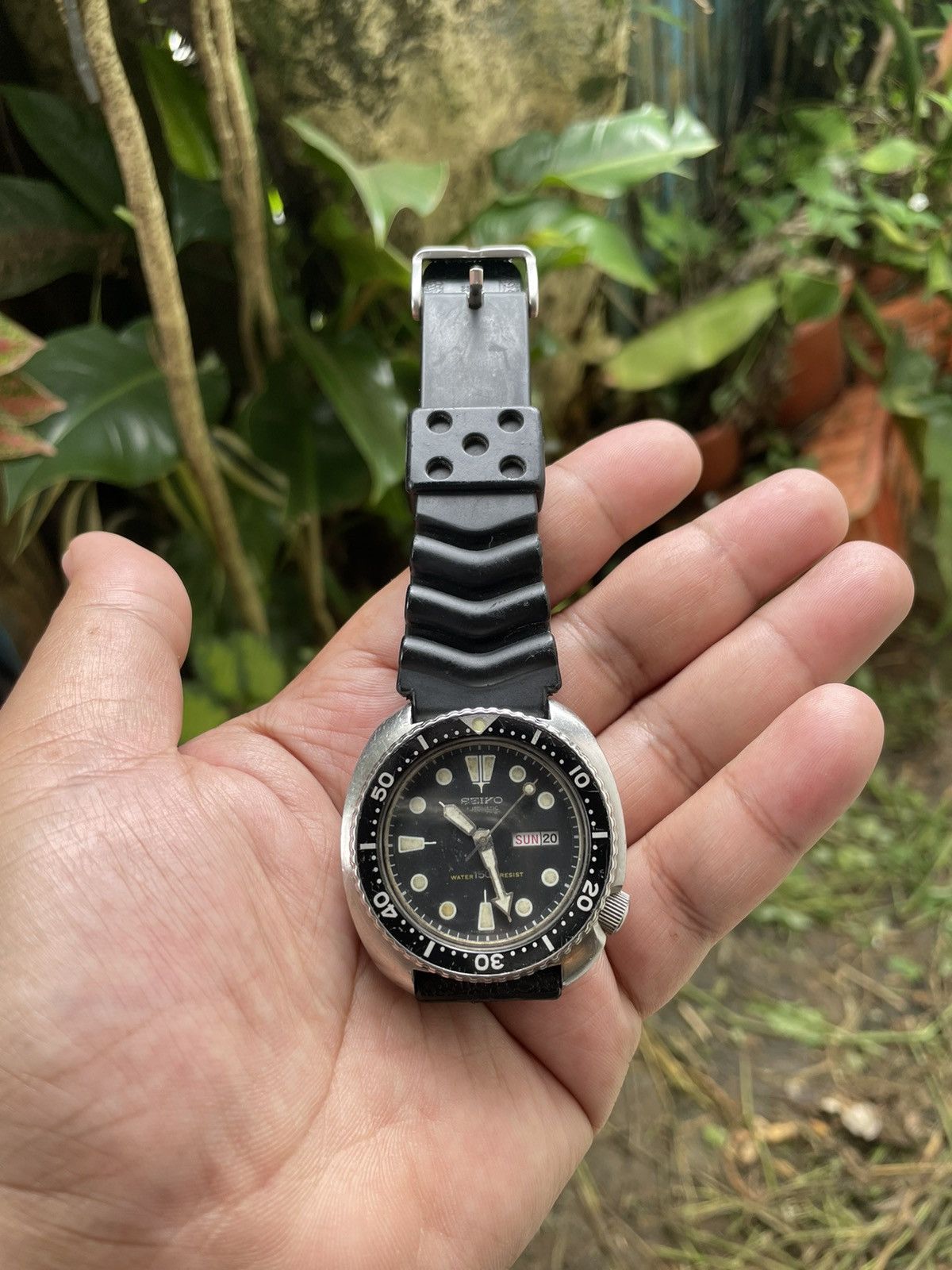 Japanese Brand × Seiko × Vintage SEIKO 6309-7040 "short text" " Turtle" Scuba Diver's Watch Size ONE SIZE - 14 Thumbnail