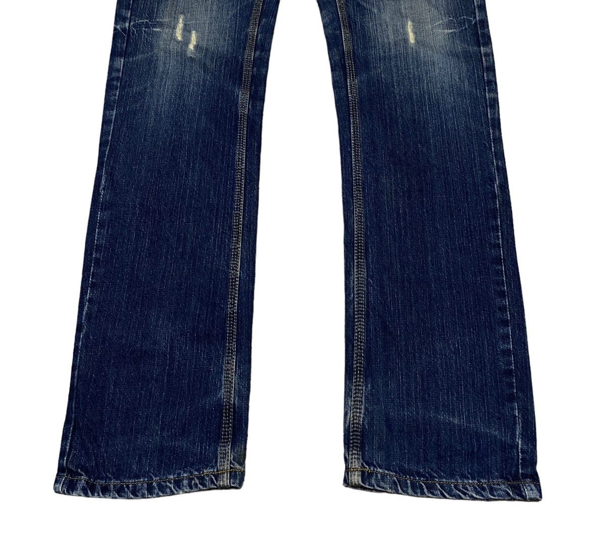 14th Addiction × Le Grande Bleu (L.G.B.) × semanticdesign Rare Vintage Brand Semantic Design Distressed Jeans 1990s Size US 32 / EU 48 - 5 Thumbnail