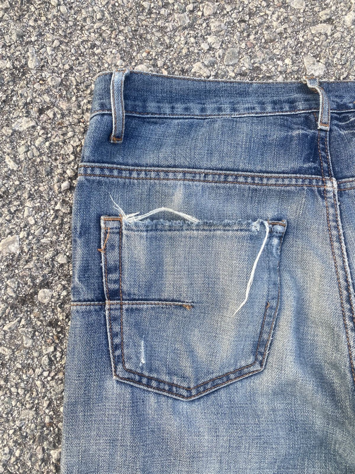 Dior SS08 DIOR HOMME Hedi Slimane Distressed Jeans Size US 29 - 6 Thumbnail